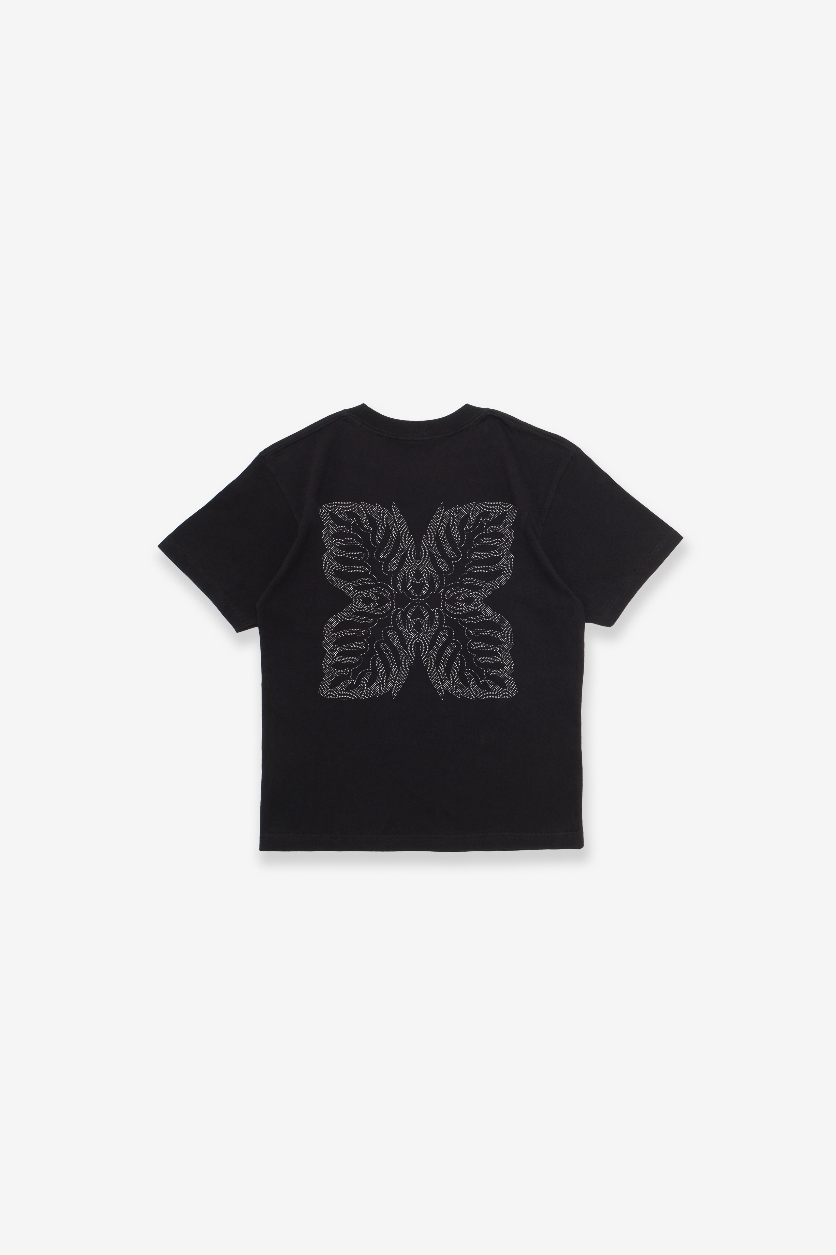 T-Shirt - Laua'e Echo Stitch - Black