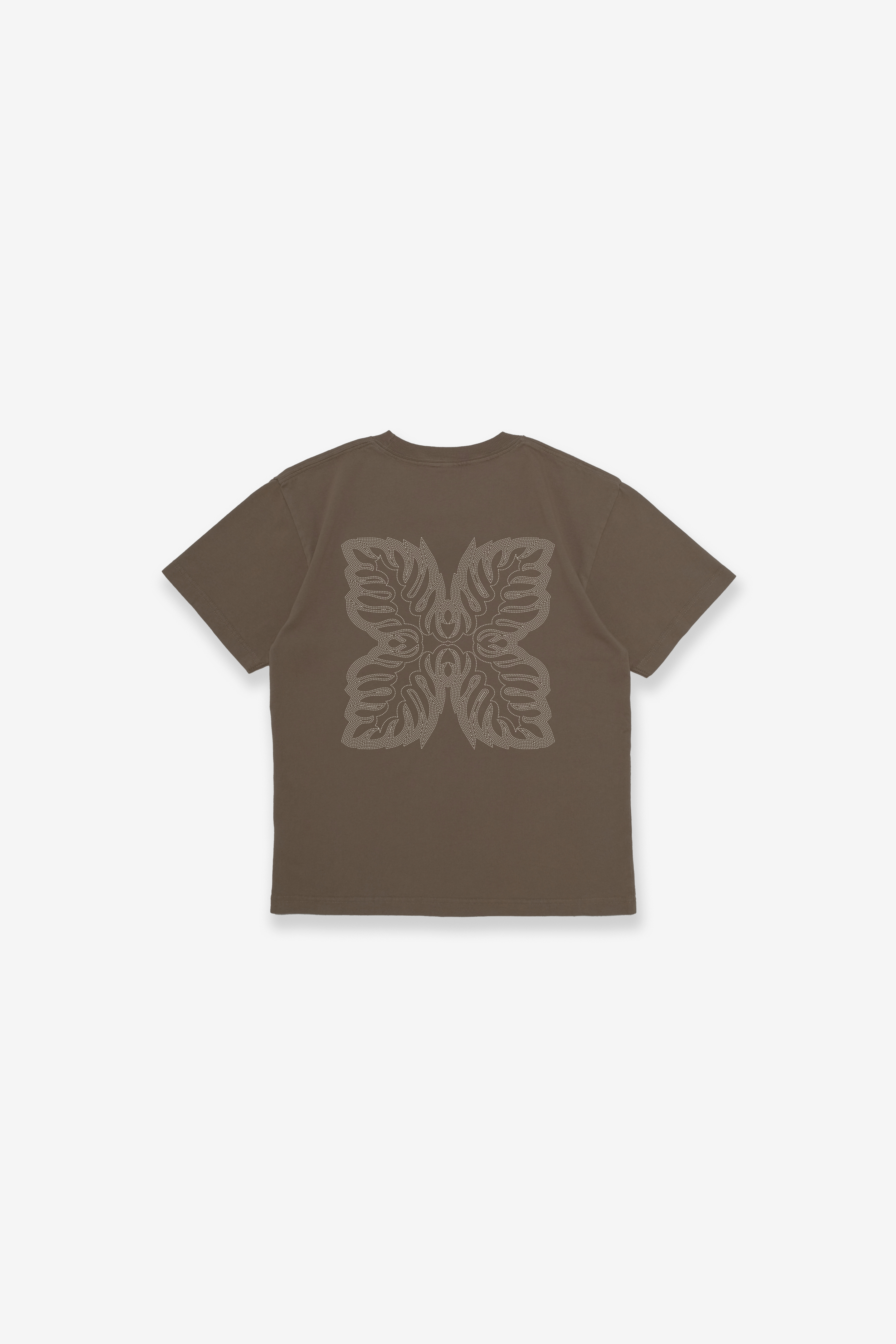 T-Shirt - Laua'e Echo Stitch - Brown