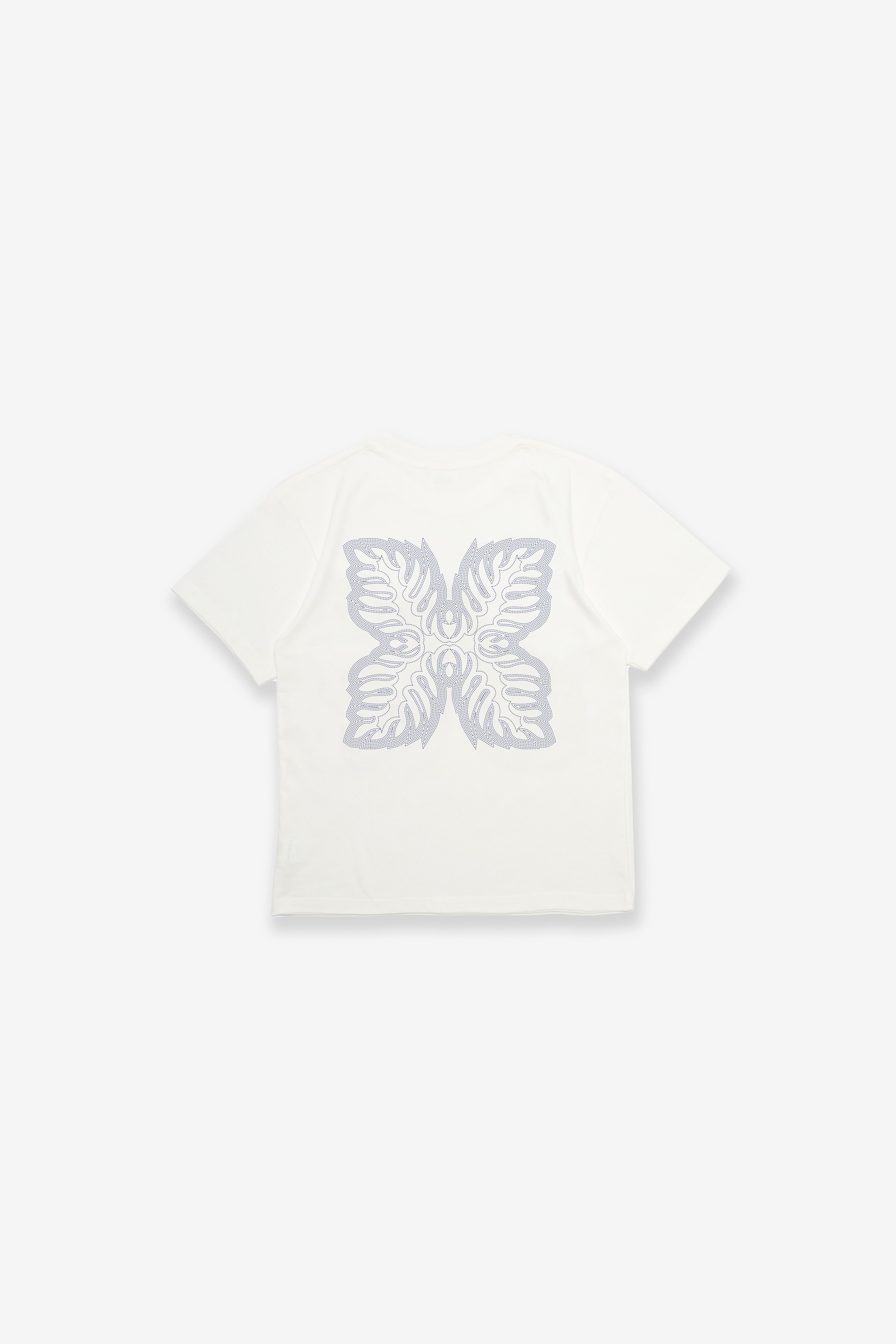 T-Shirt - Laua'e Echo Stitch - White