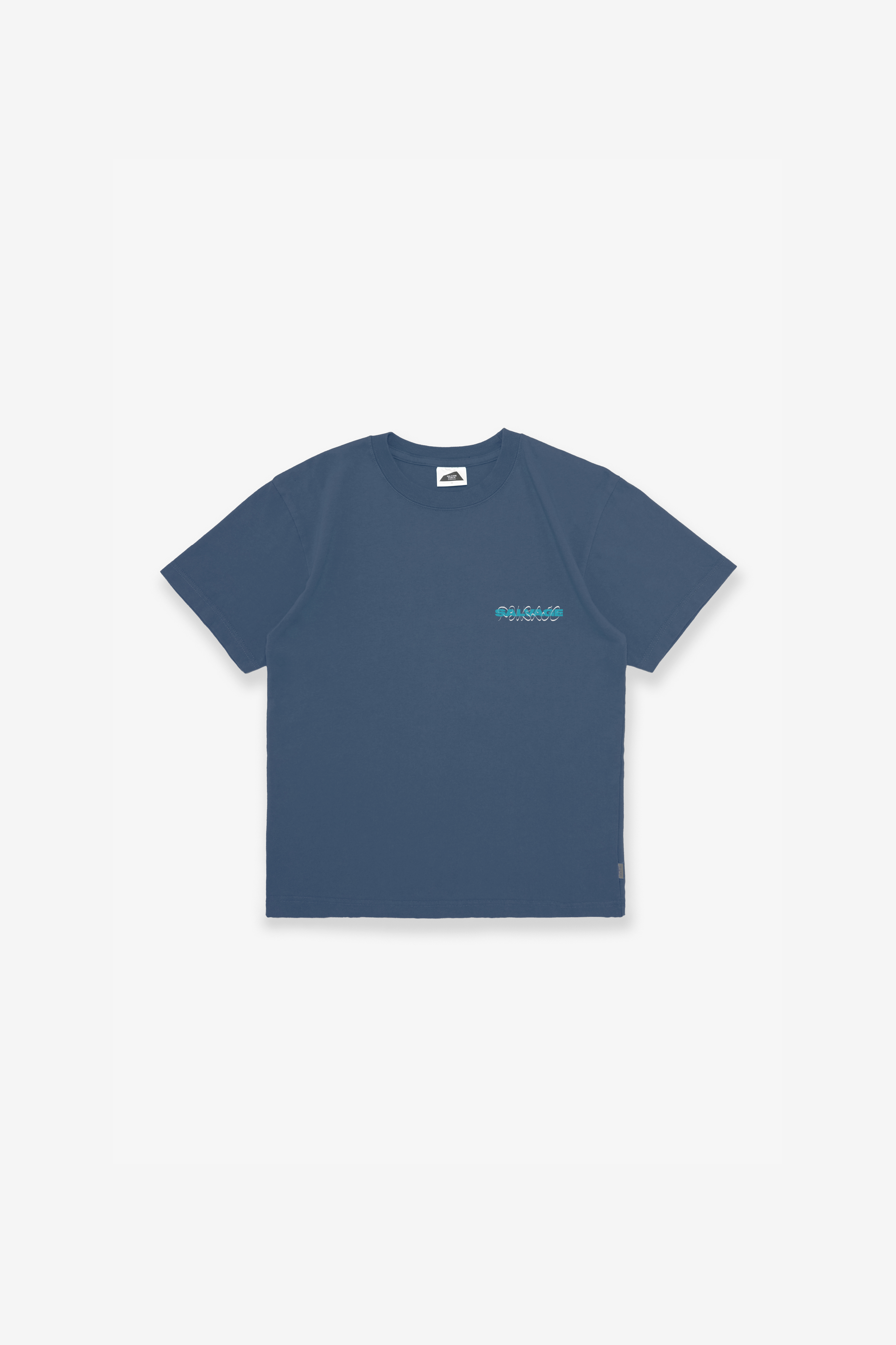 T-Shirt - Lei Logo - Denim Blue