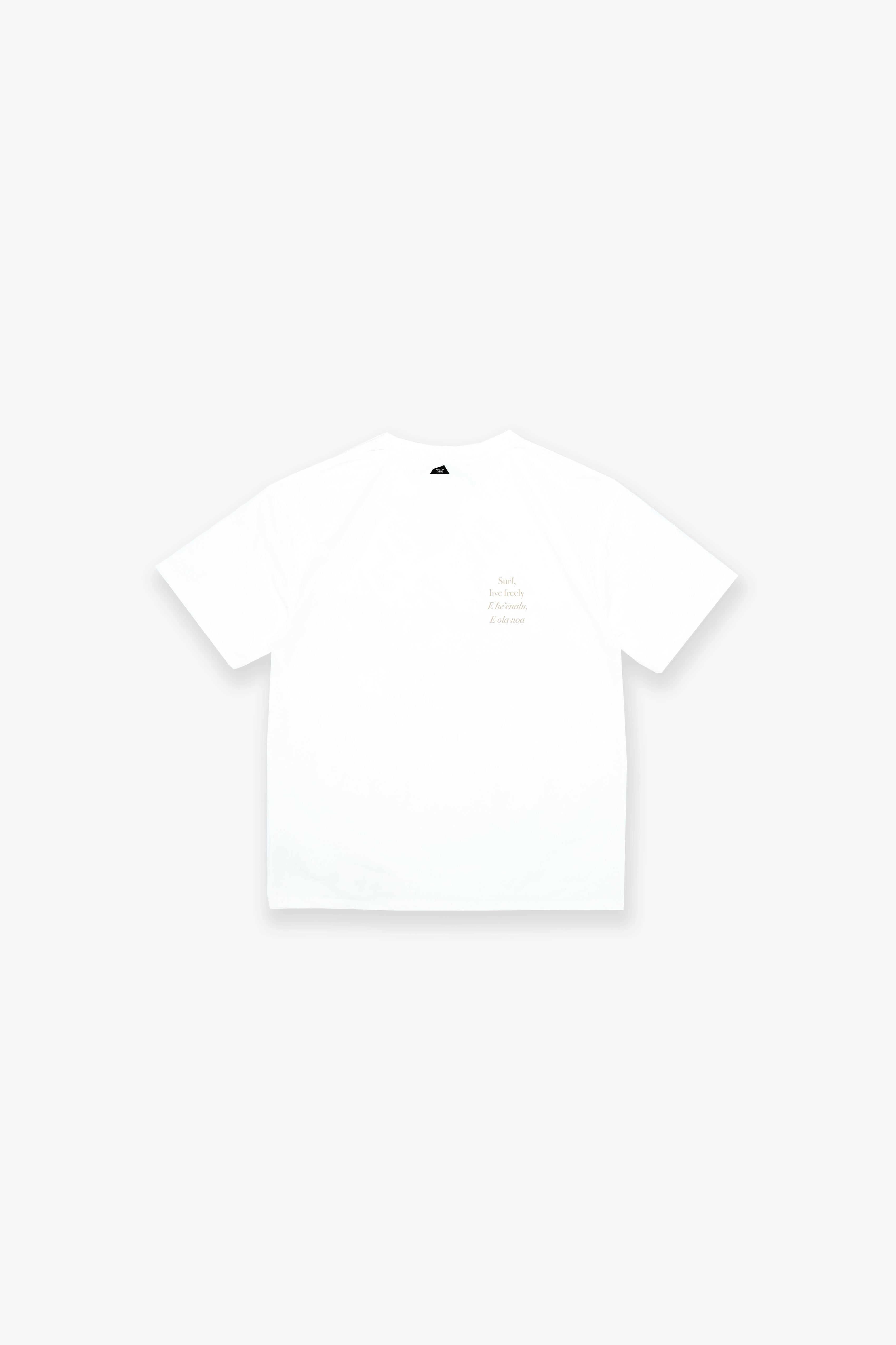 UPF T-Shirt - Live Freely - White