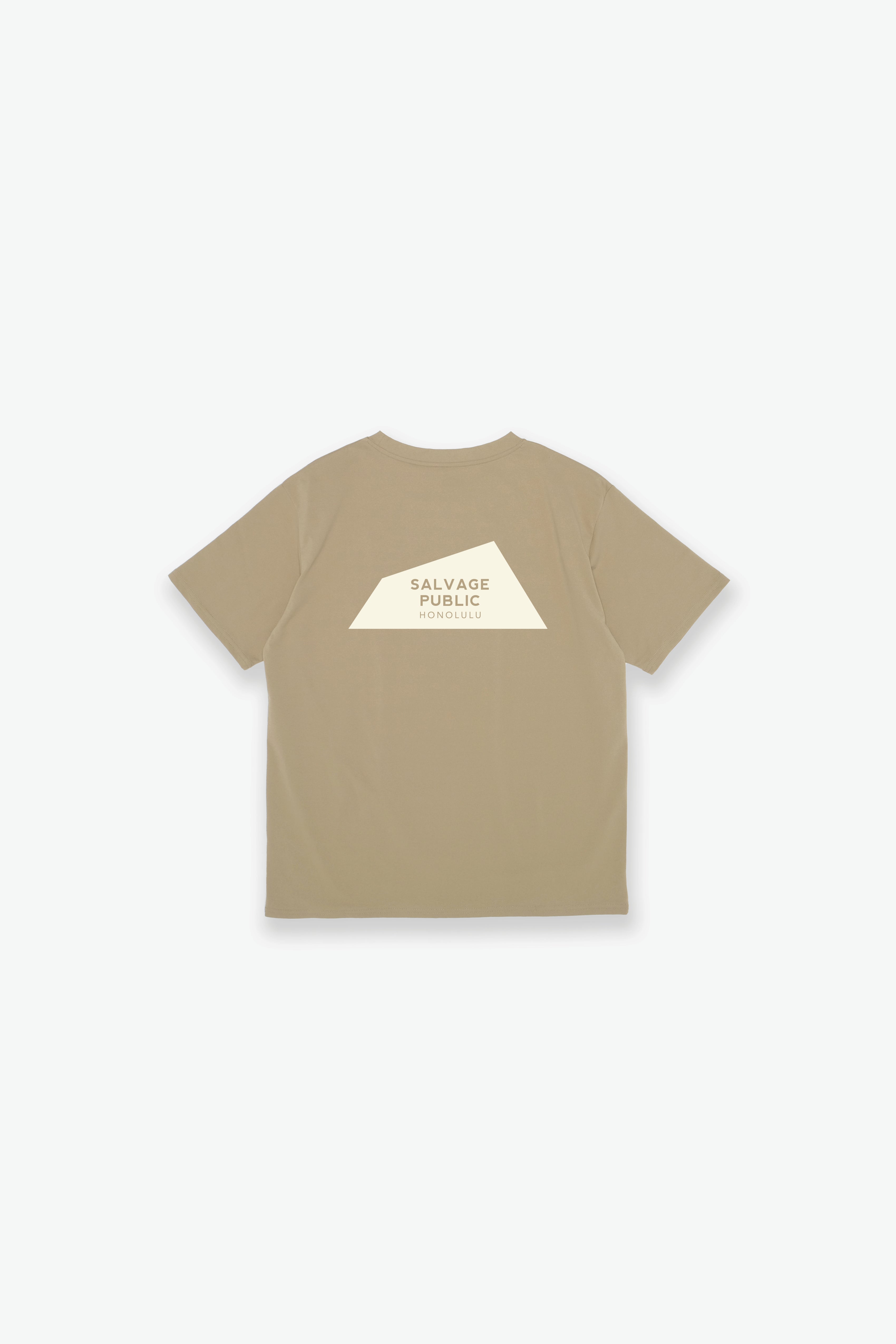 UPF T-Shirt - Live Freely - Greige