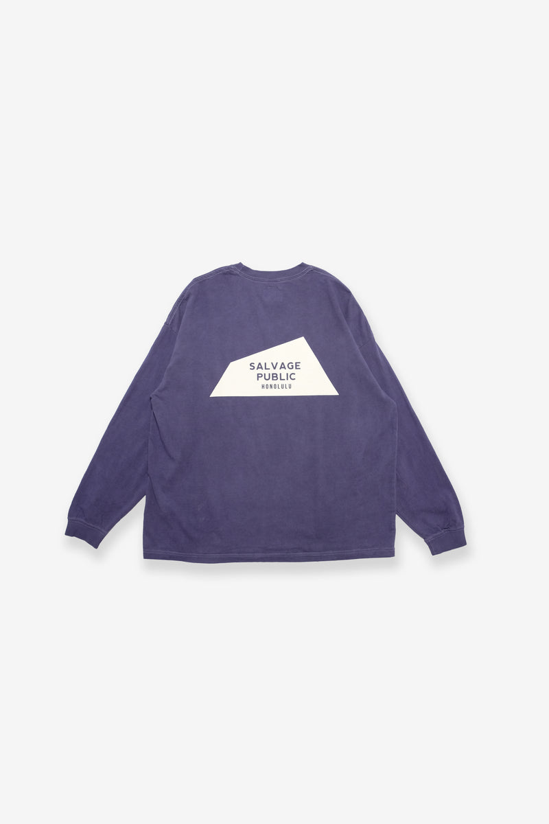 Longsleeve T-Shirt - Logo - Purple