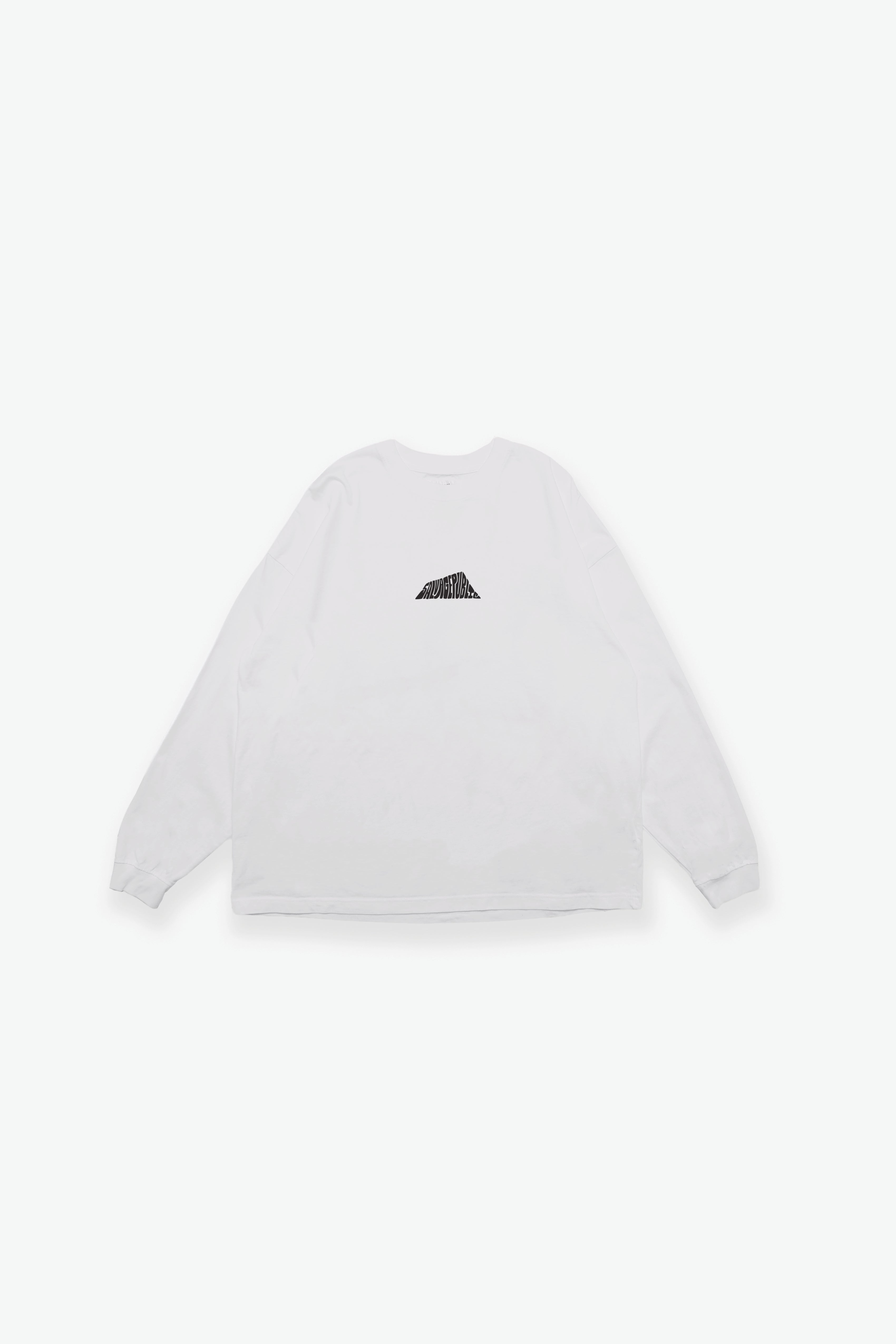 Longsleeve T-Shirt - Hand-Drawn - White Sand