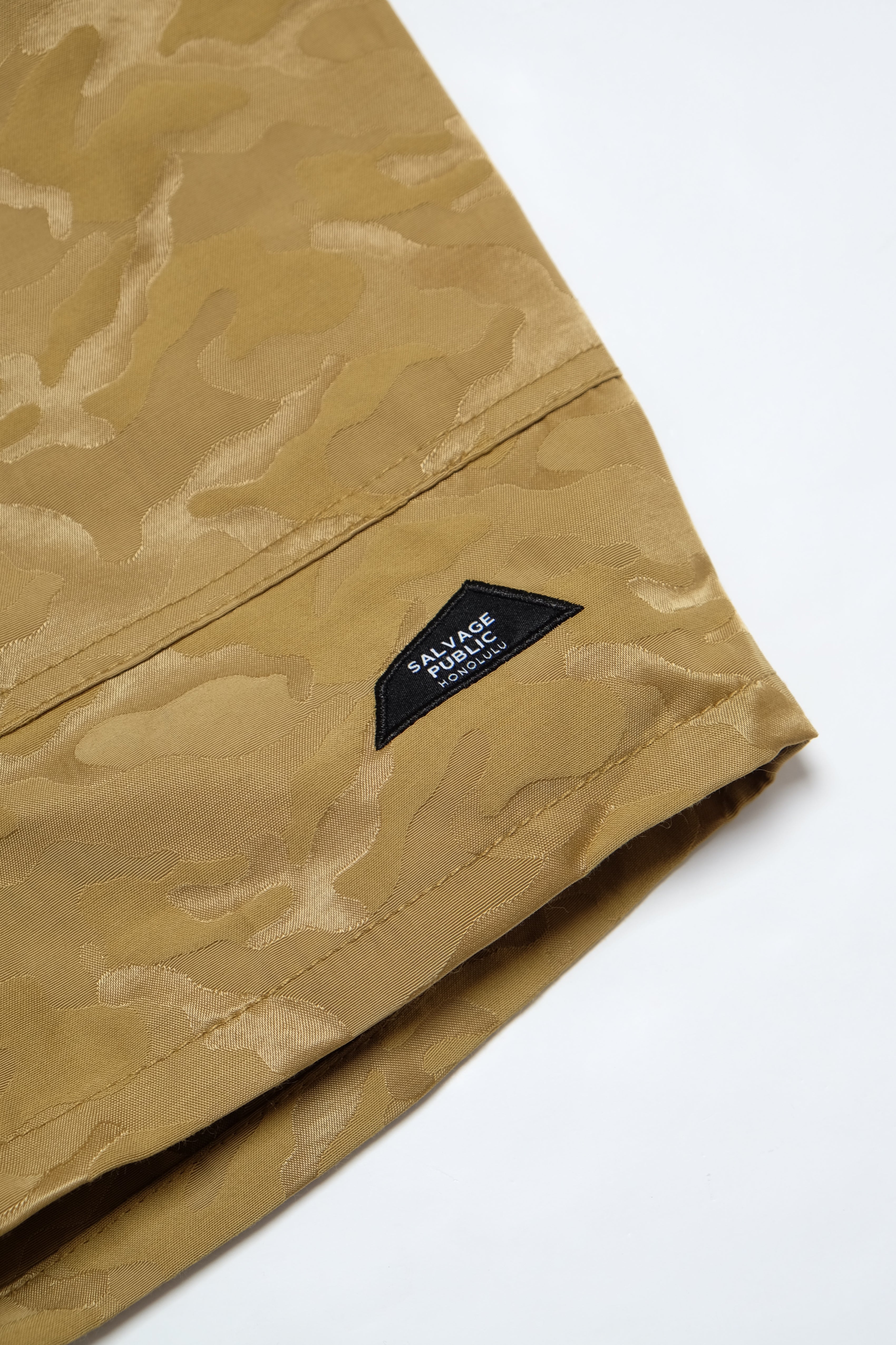 Lulu Camo Shorts - Gold