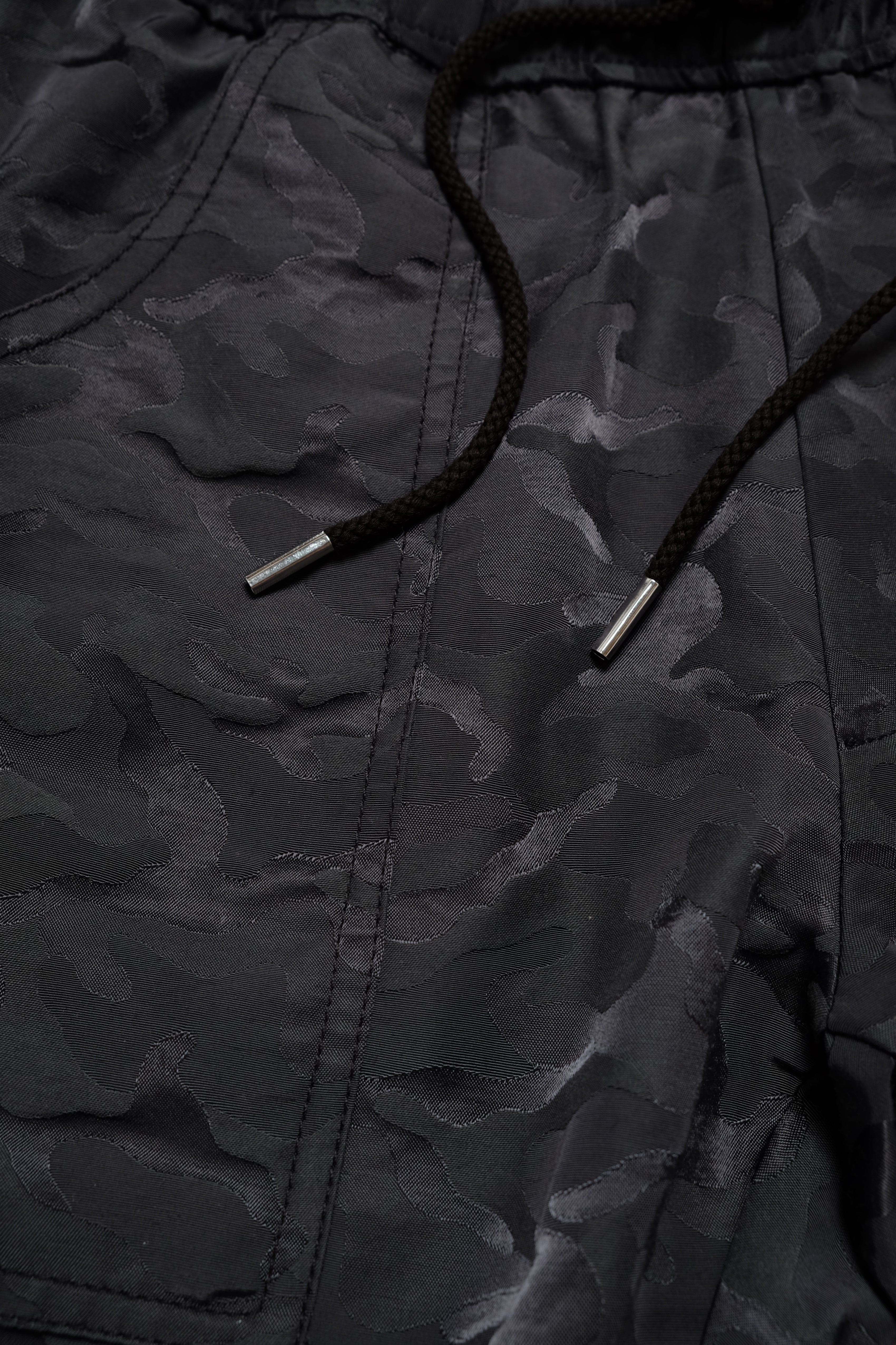 Lulu Camo Shorts - Black