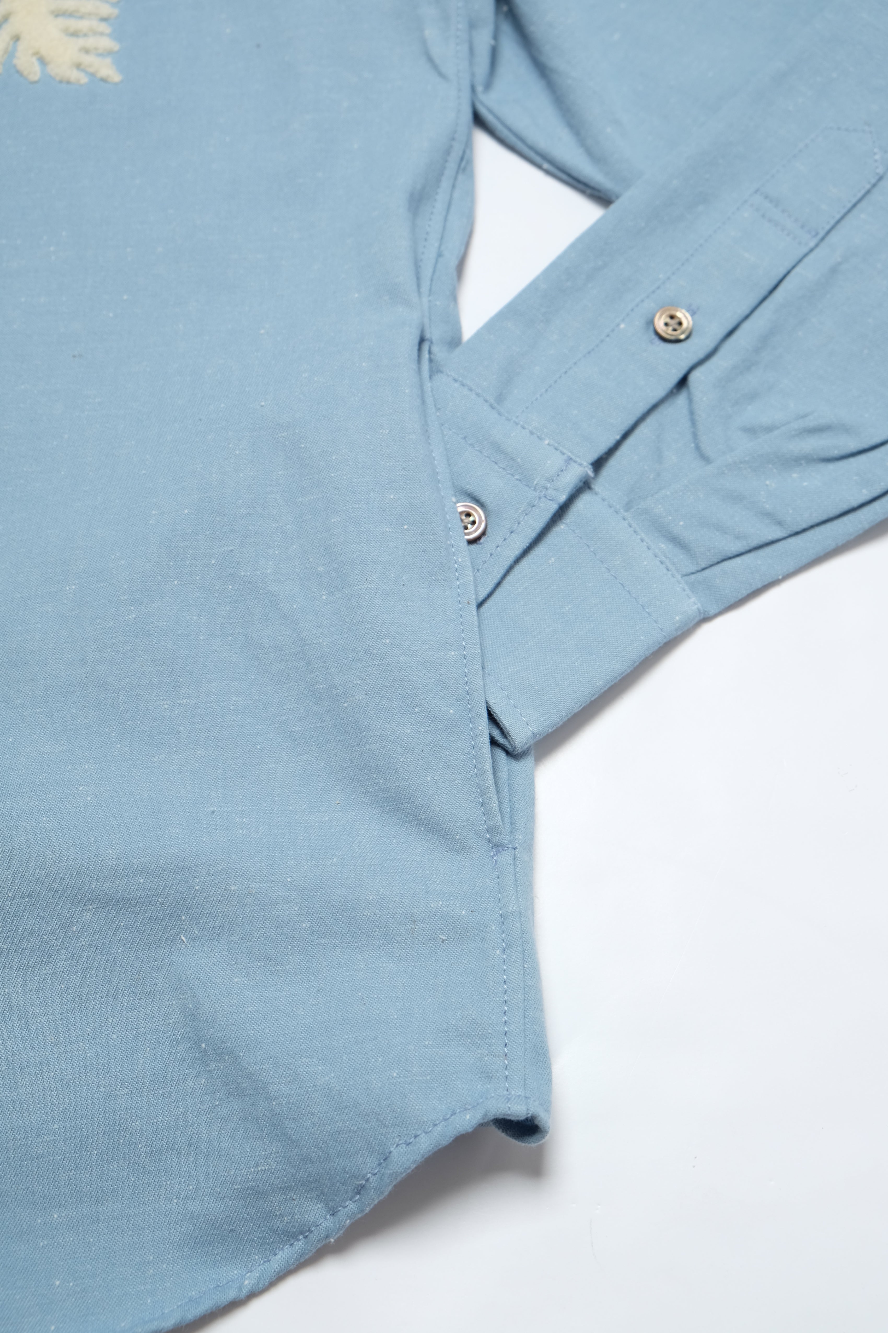 Makalei Woven Shirt - Light Blue