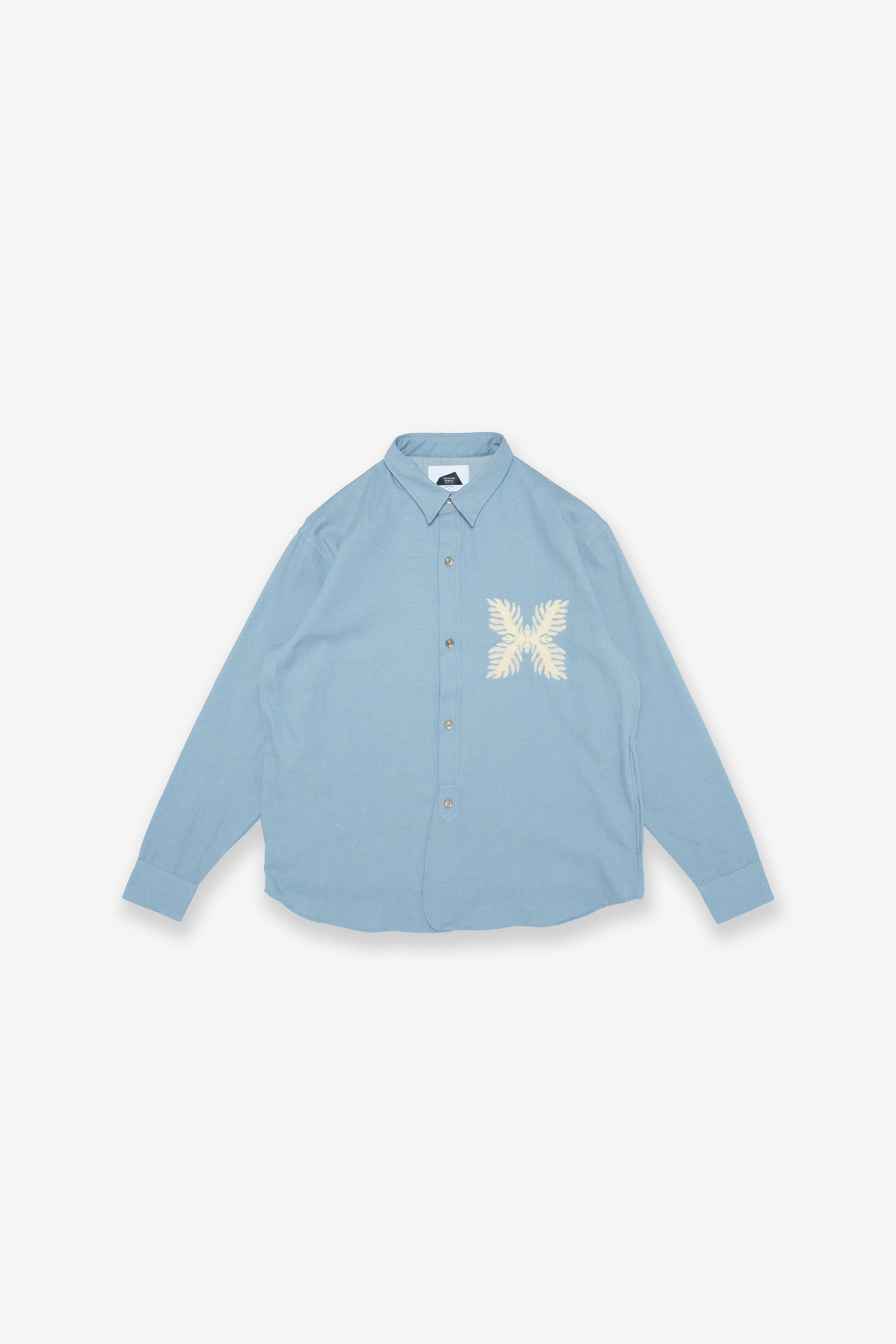 Makalei Woven Shirt - Light Blue