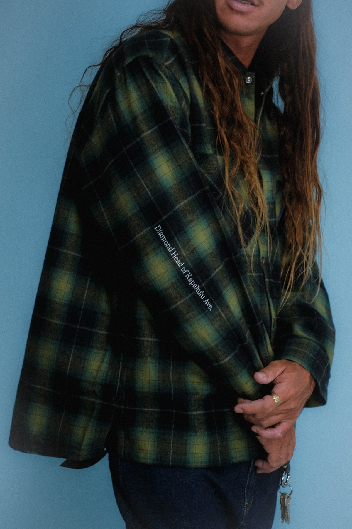 Waikiki Workwear Flannel - Navy/Teal