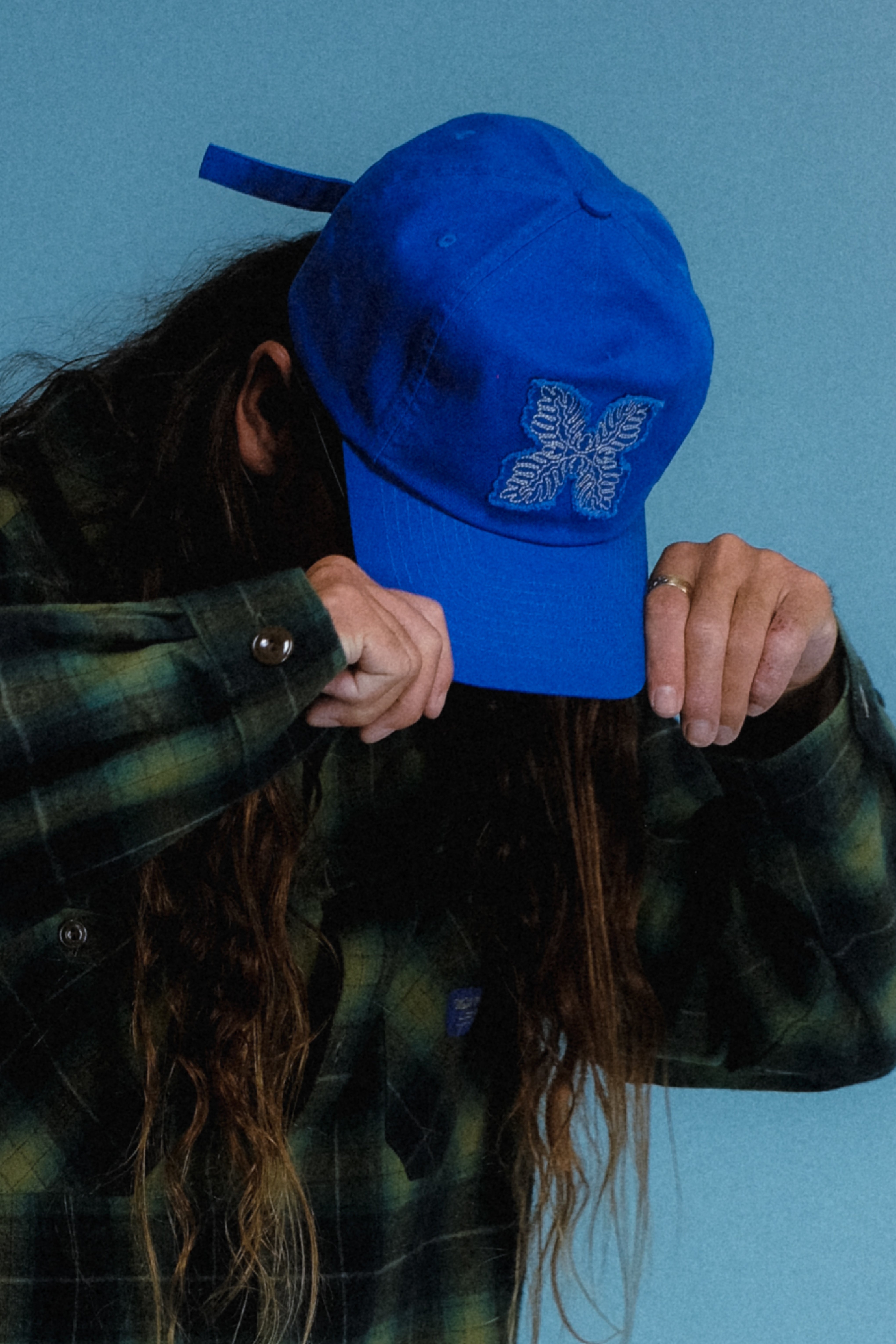 Hat - Laua'e Patch - Royal Blue
