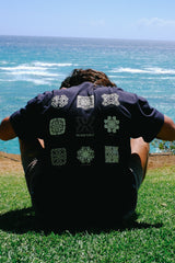 T-Shirt - Hawaiian Quilting - Black