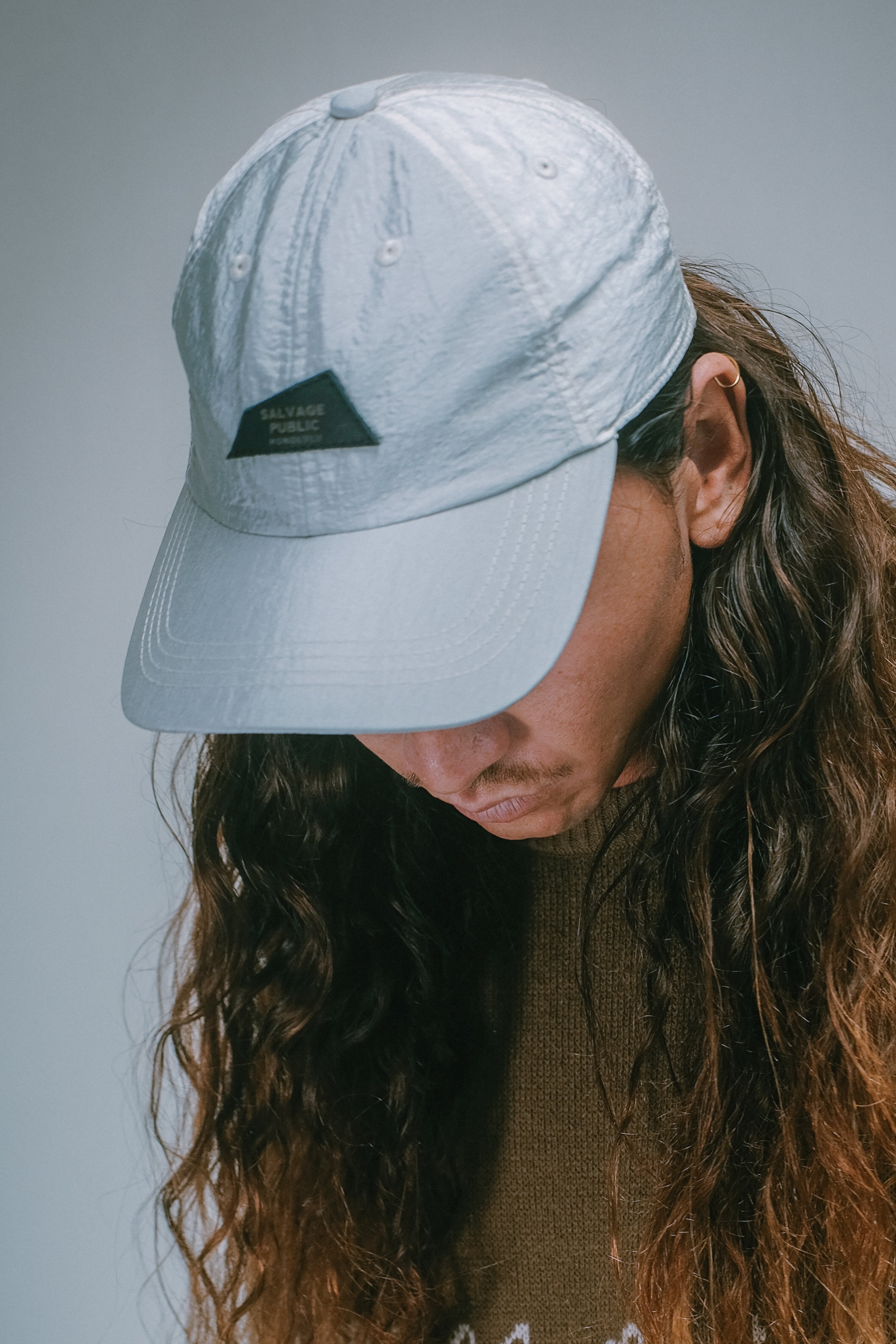 Hat - Pearl Iridescent - Cream Beige