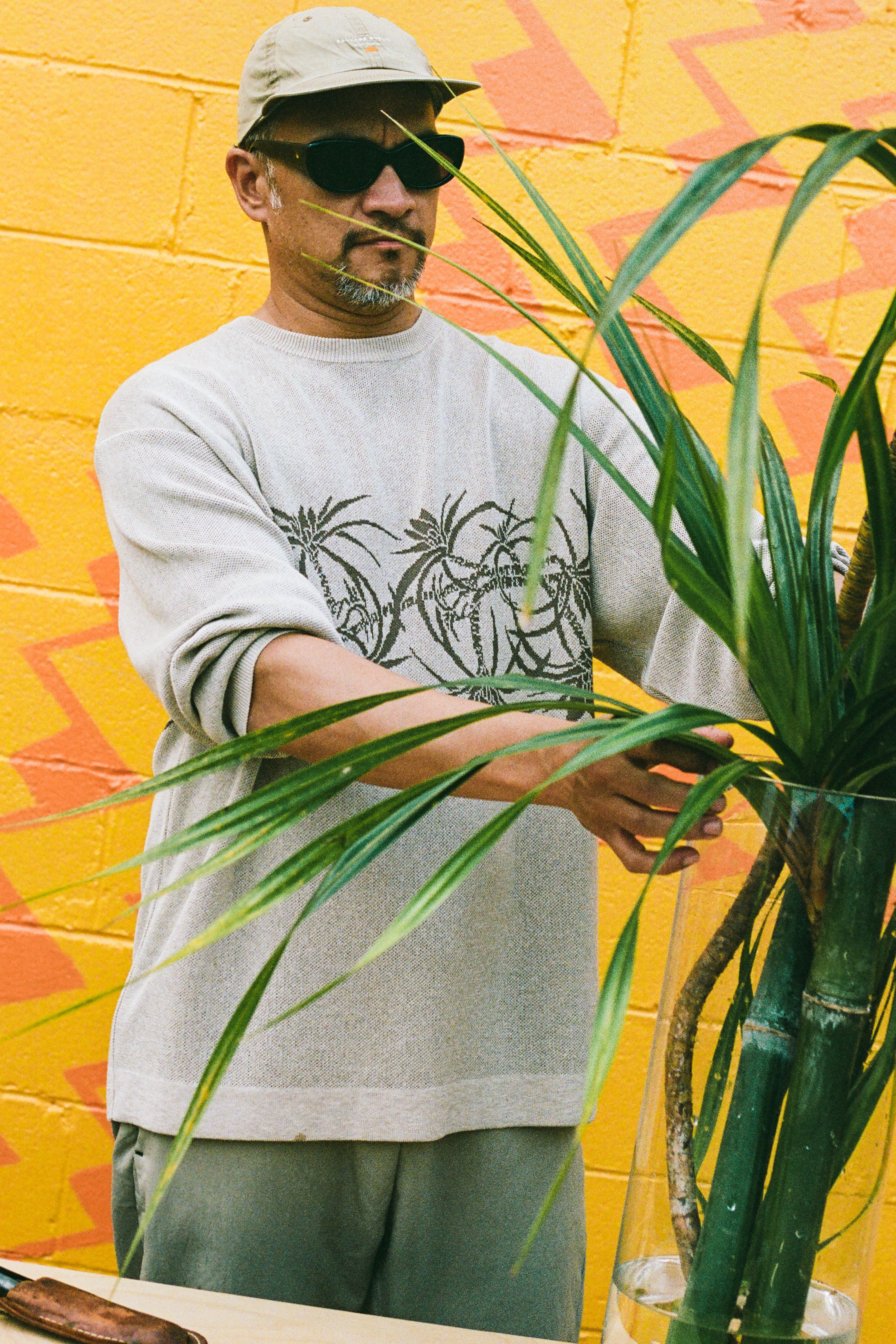 Salvage Public x Sig Zane - Jacquard Crewneck - Natural