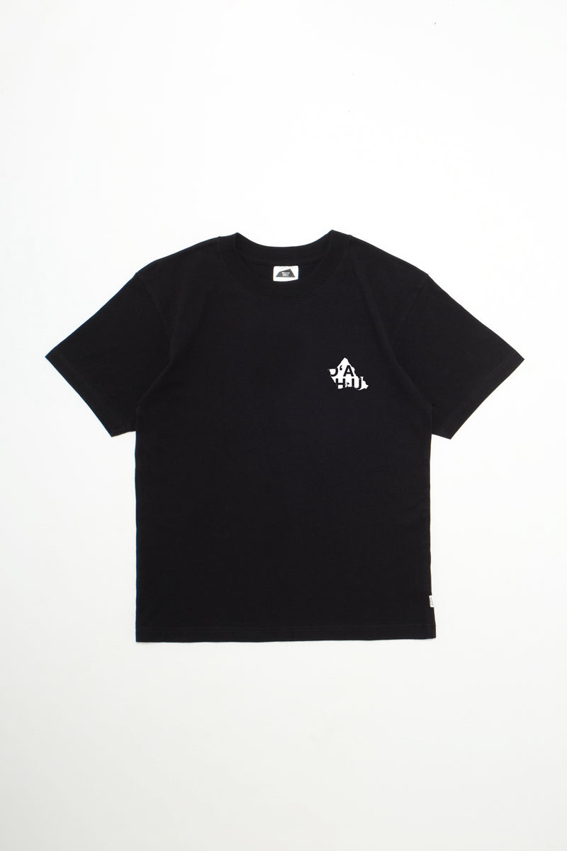 T-Shirt - O'ahu Outline - Black