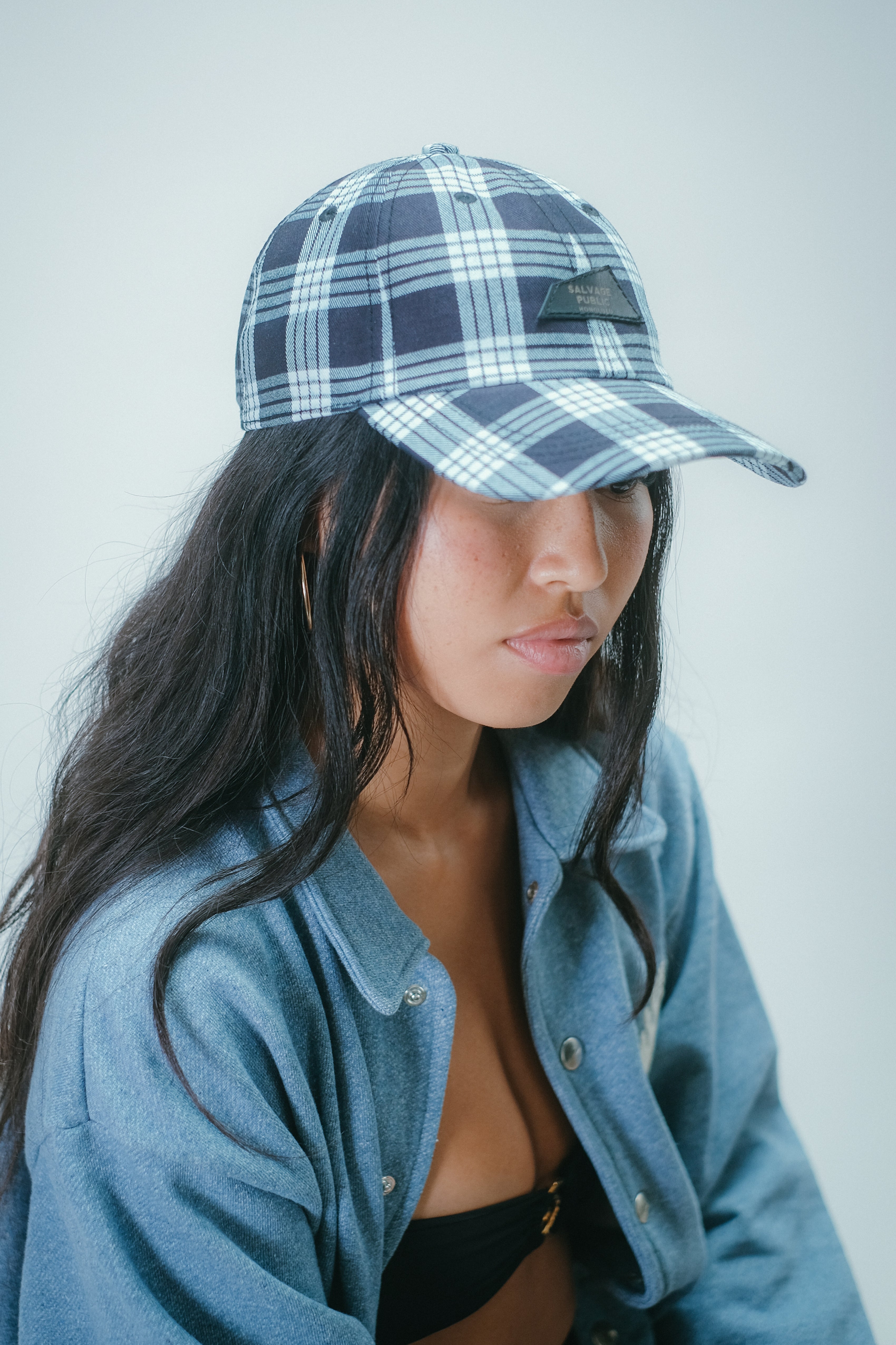 Hat - Palaka - Dark Indigo