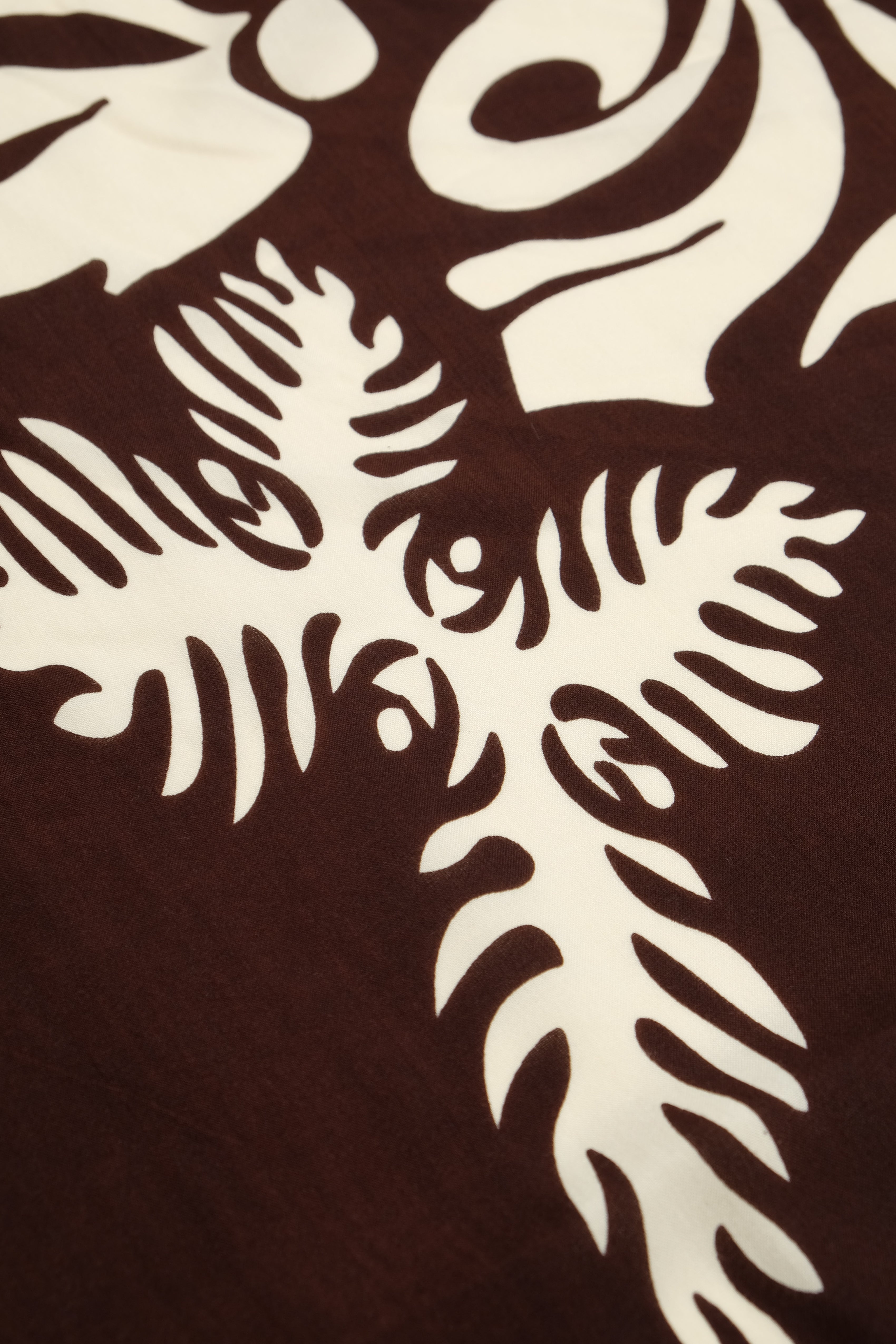 Pareo - Lauaʻe Border - Brown