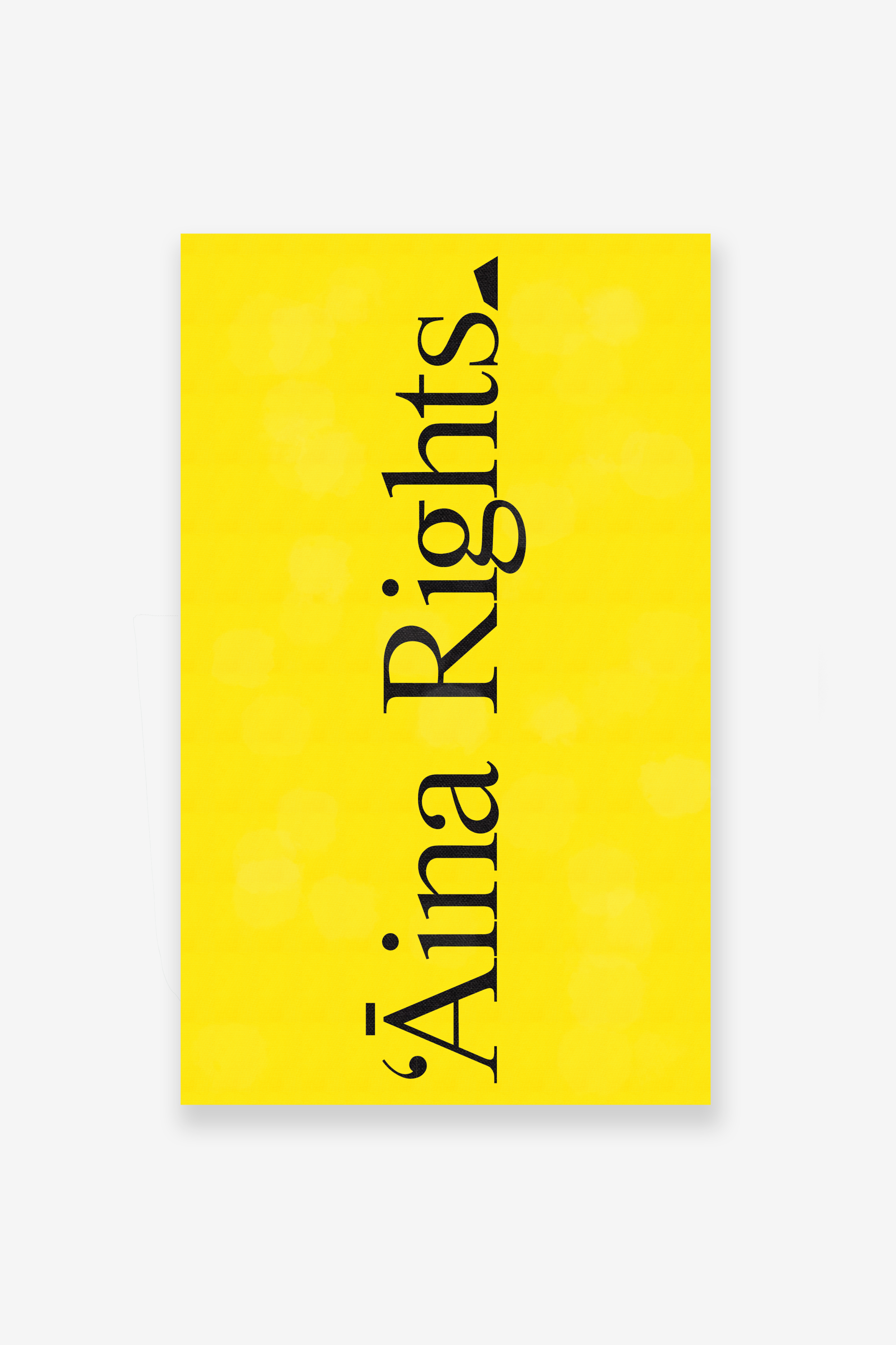Pareo - ʻĀina Rights - Yellow