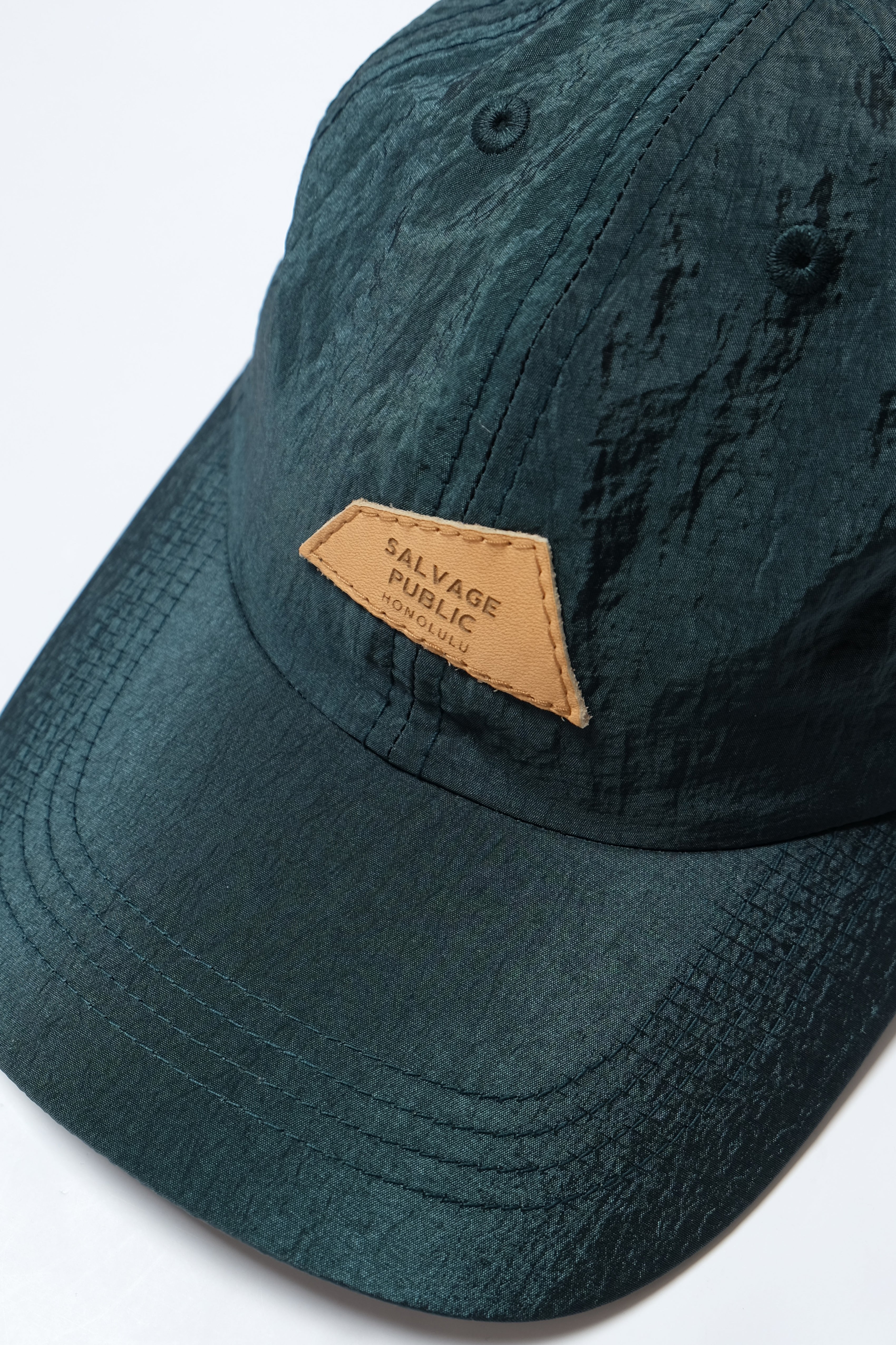 Hat - Pearl Iridescent - Teal Green