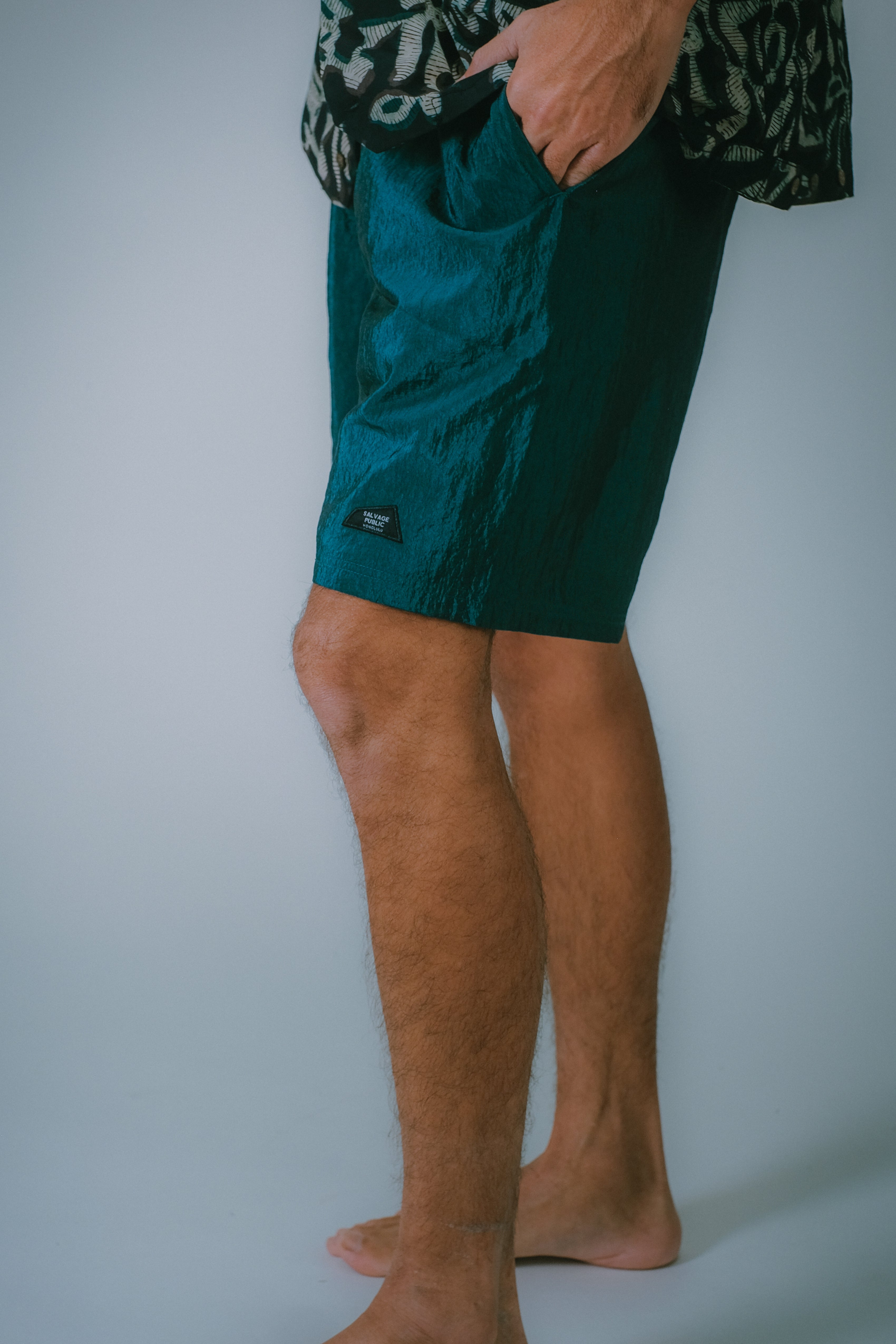 Swim Shorts - Green Pearl