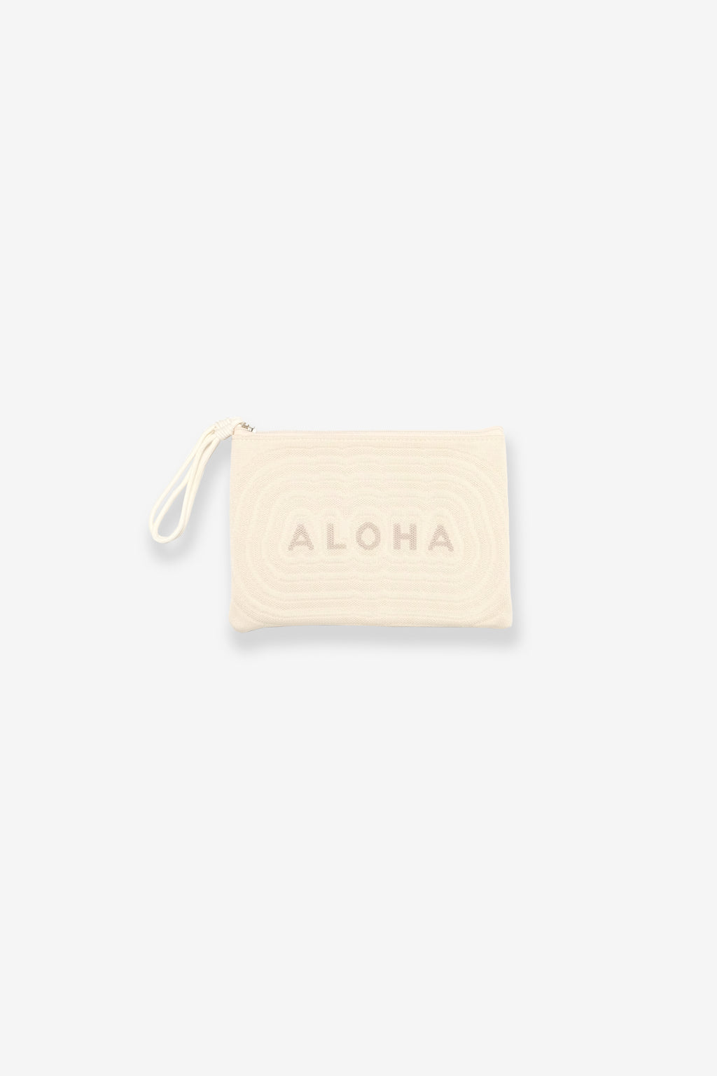 Jacquard Pouch - Aloha - Natural