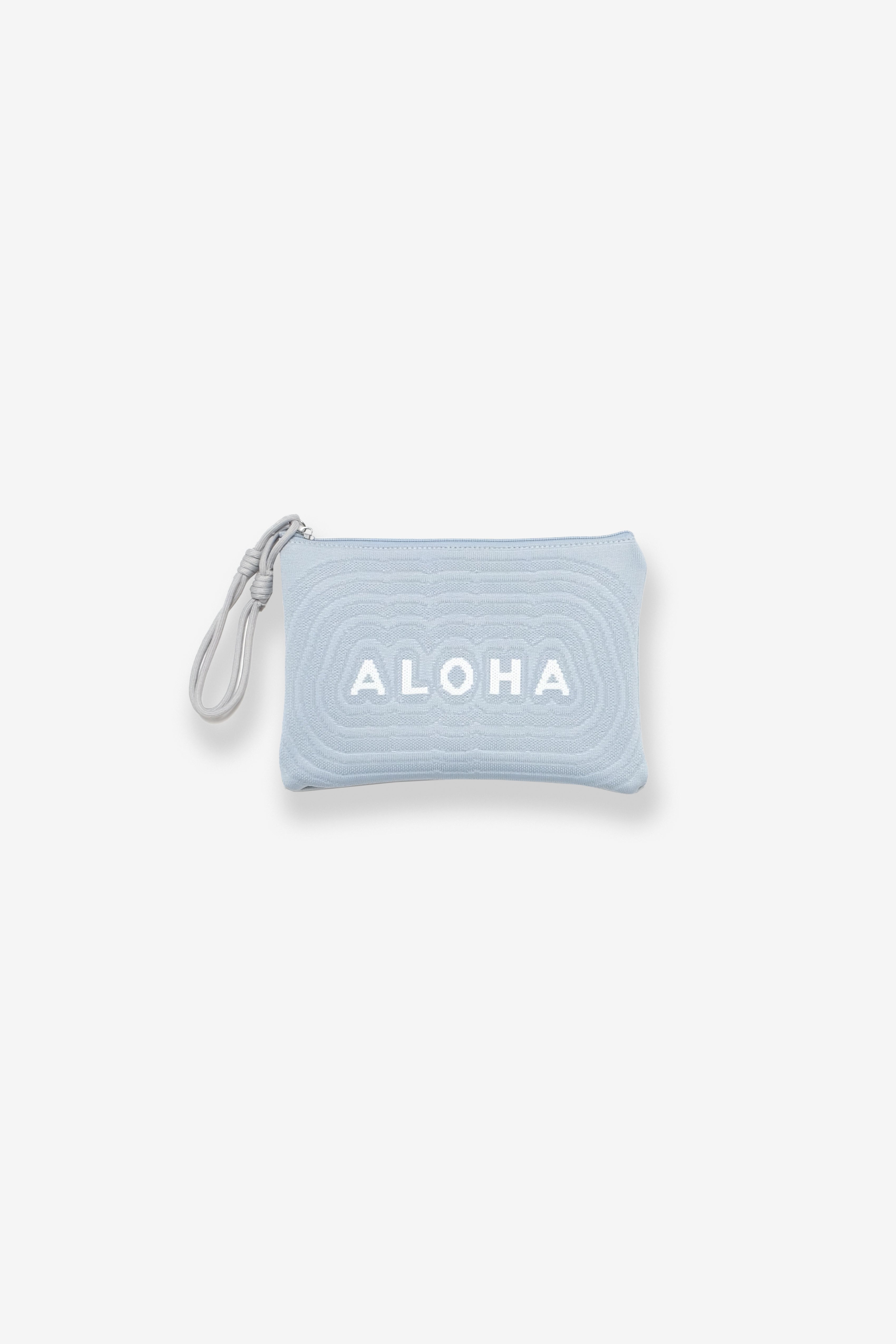 Jacquard Pouch - Aloha - Blue