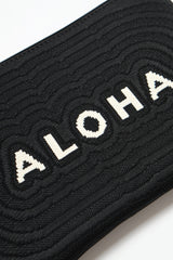 Jacquard Pouch - Aloha - Black