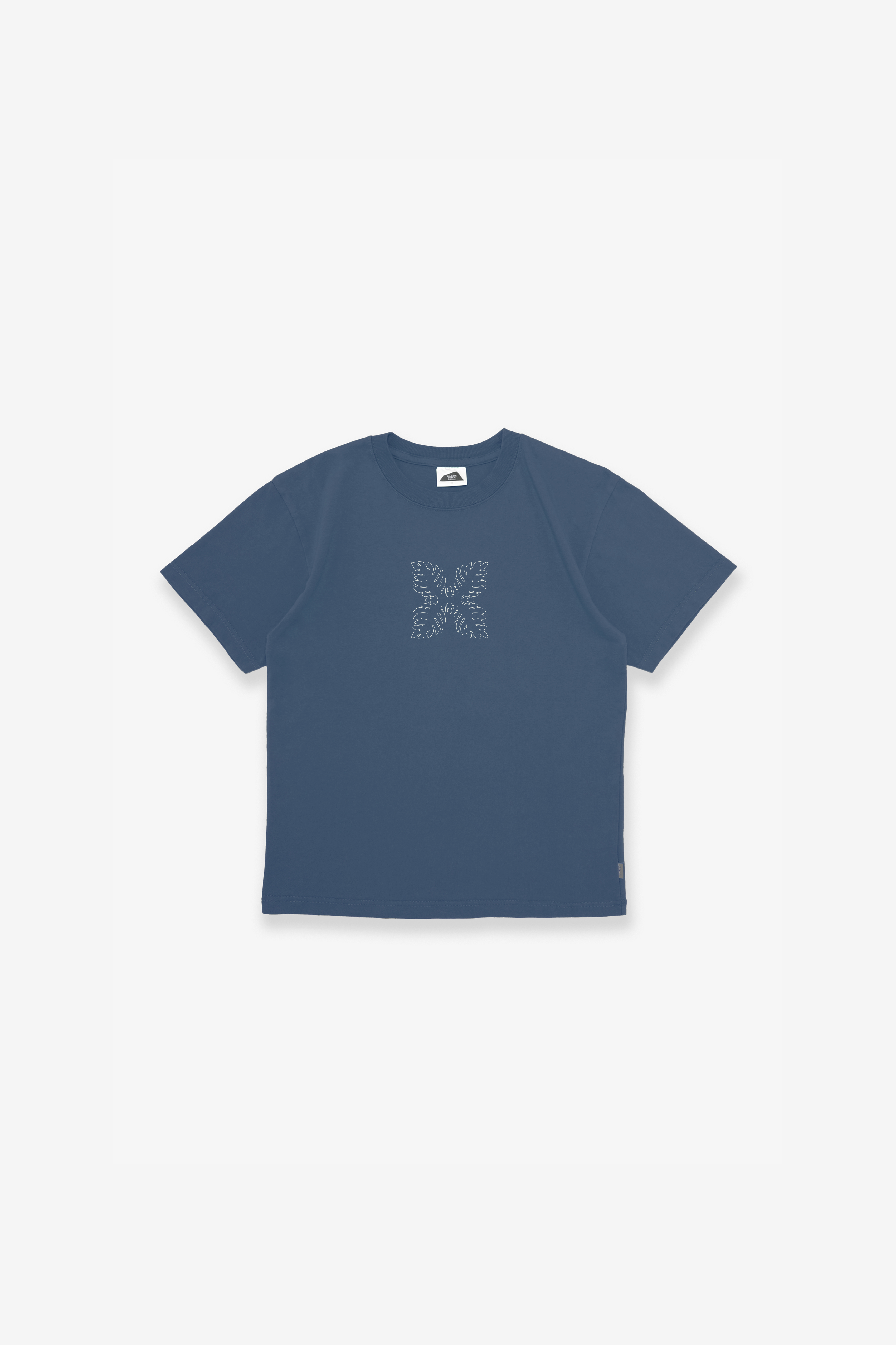 T-Shirt - Hawaiian Quilting - Denim Blue
