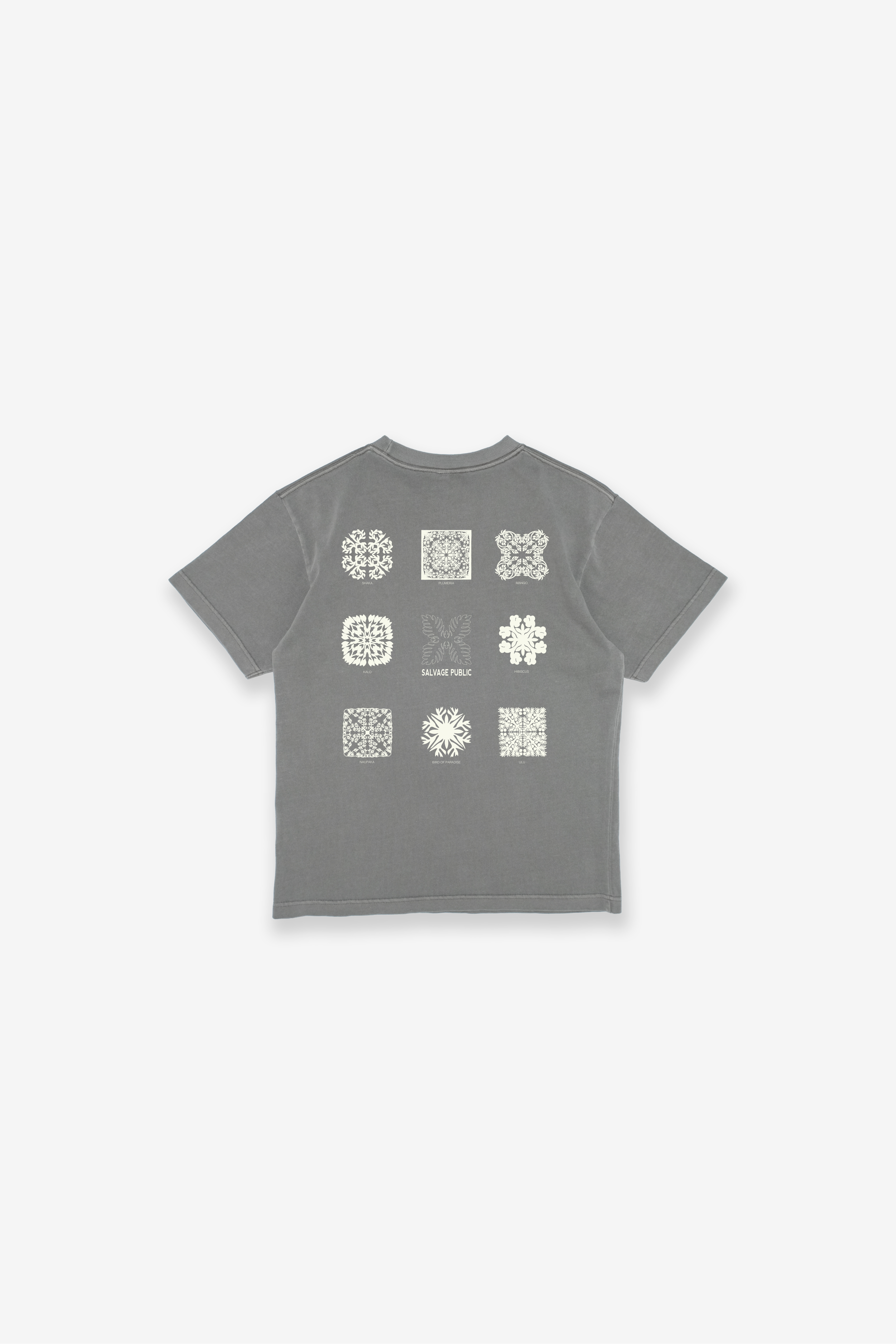 T-Shirt - Hawaiian Quilting - Moon Mist