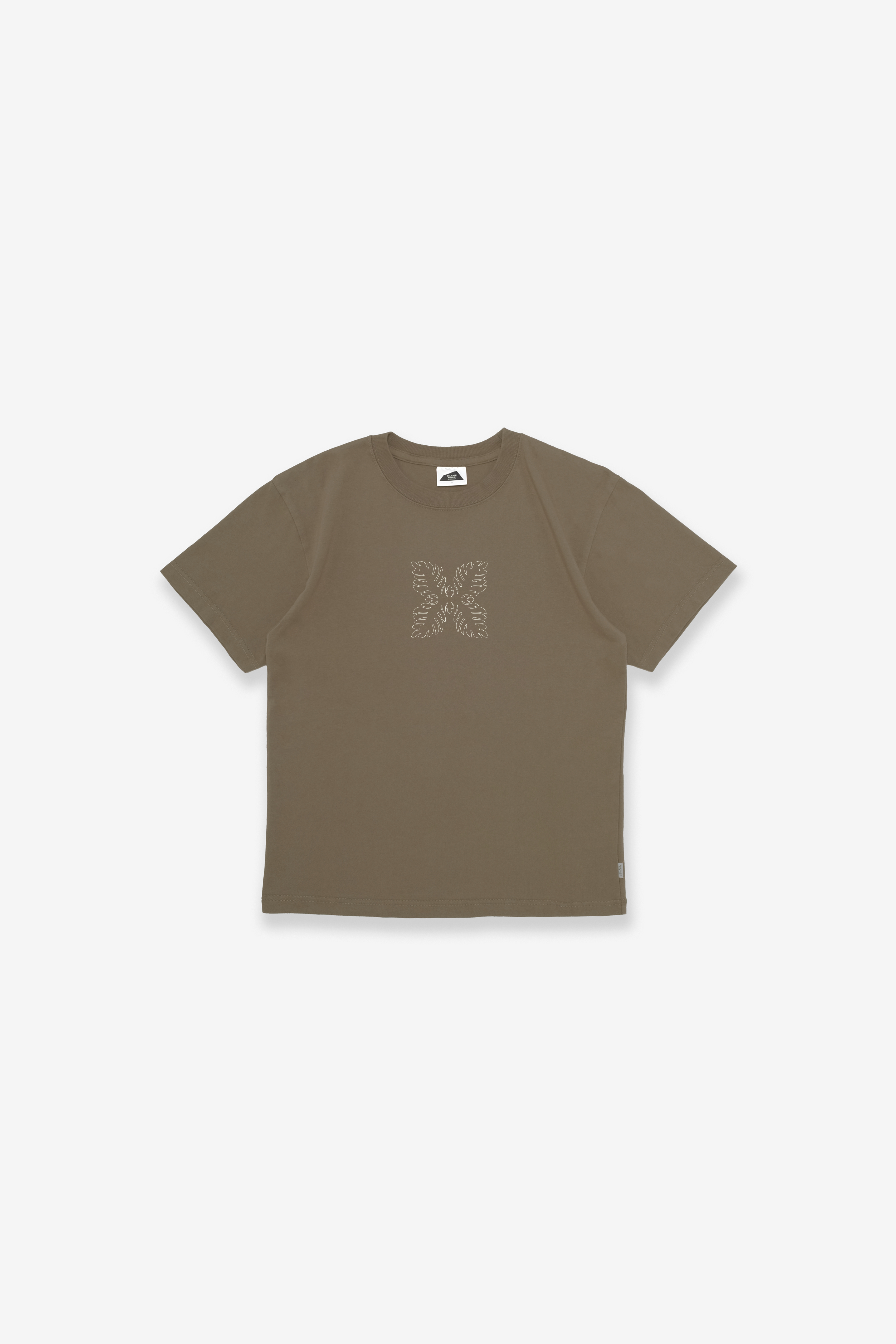 T-Shirt - Hawaiian Quilting - Shiitake Brown