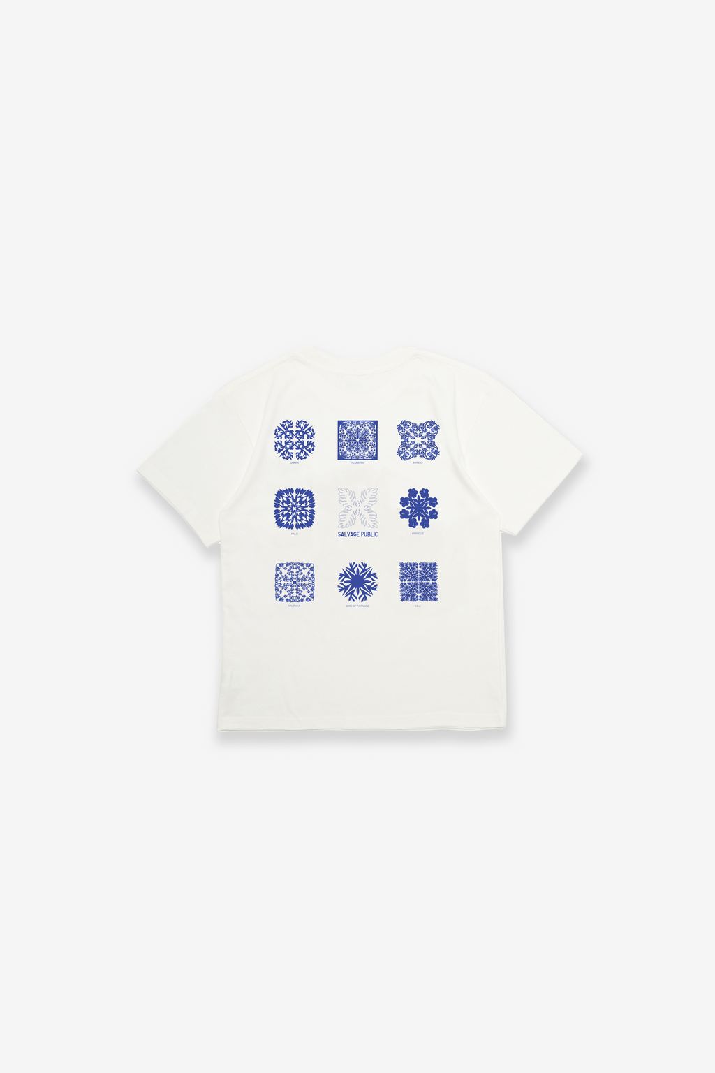 T-Shirt - Hawaiian Quilting - White