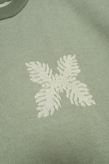 Knit Ringer Tee - Lauaʻe - Sage
