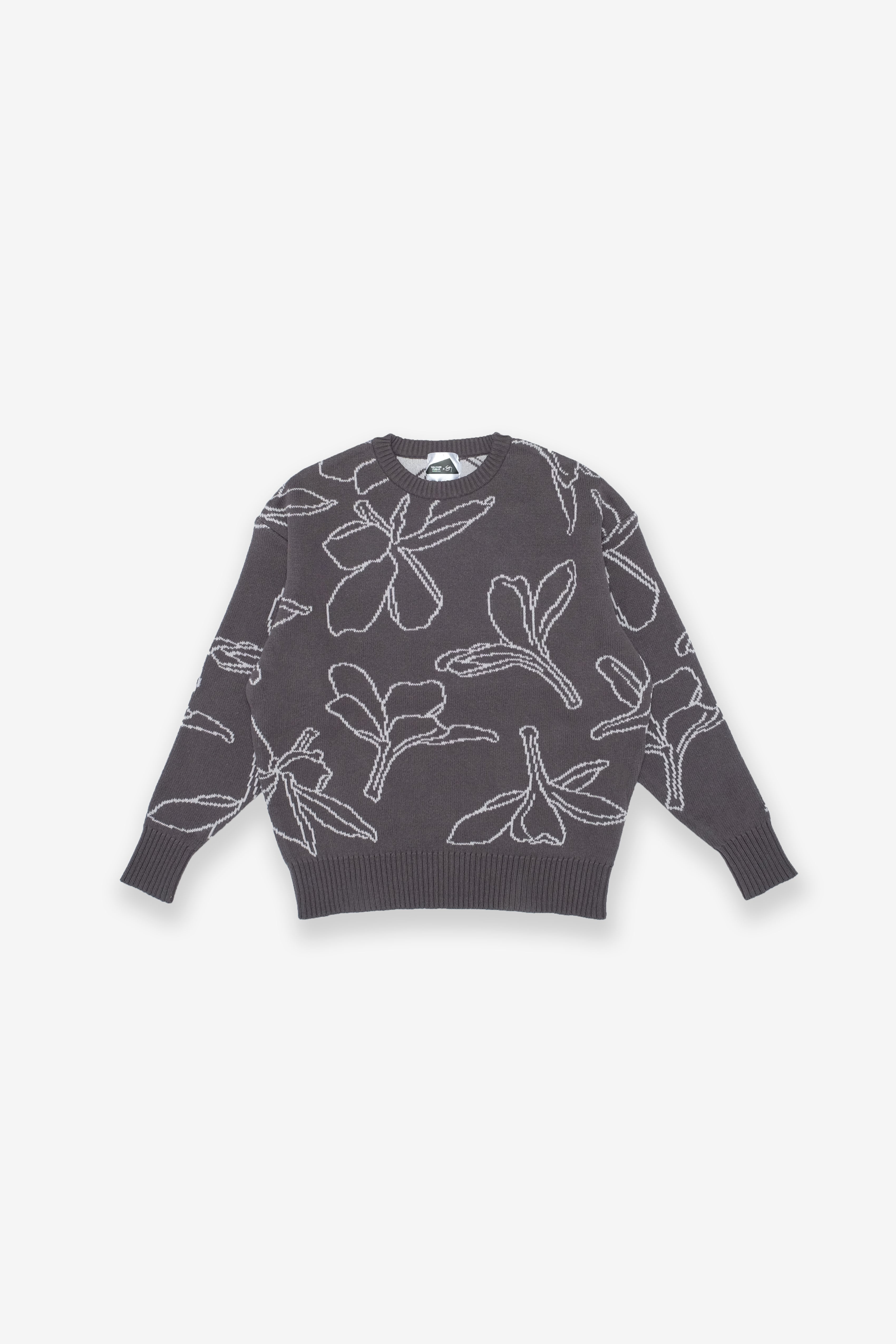 Salvage Public x Sig on Smith - Jacquard Knit - Pua Melie - Grey