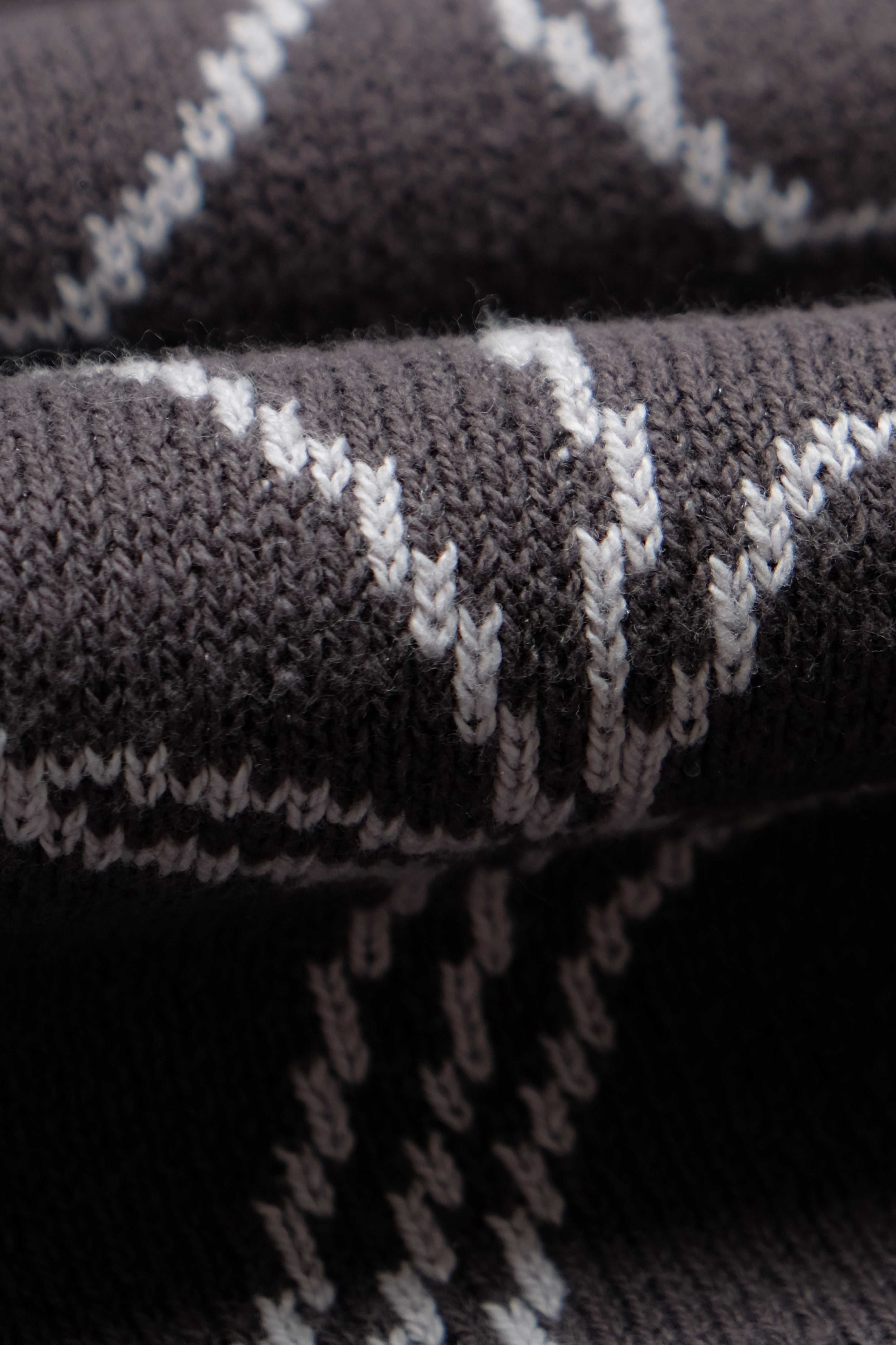 Salvage Public x Sig on Smith - Jacquard Knit - Pua Melie - Grey