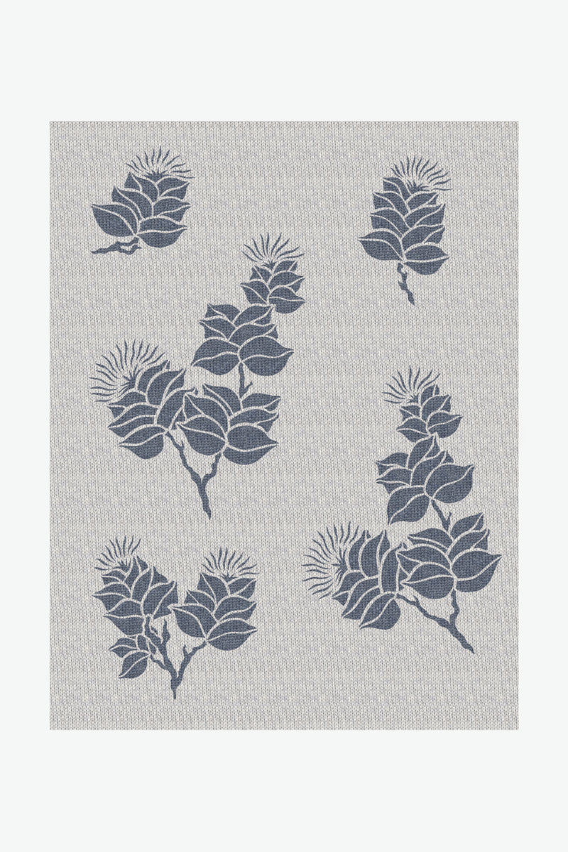 Salvage Public x Sig Zane Designs - Jacquard Throw Blanket - Blue