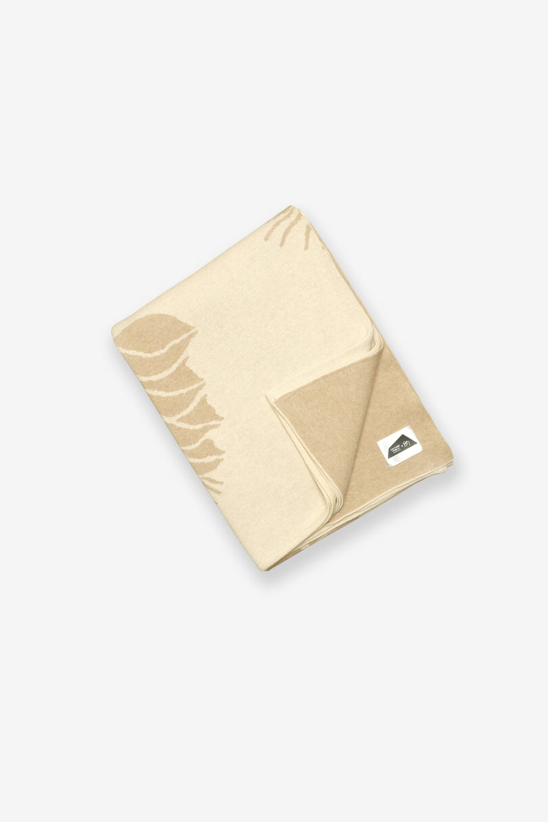 Salvage Public x Sig Zane Designs - Jacquard Throw Blanket - Natural