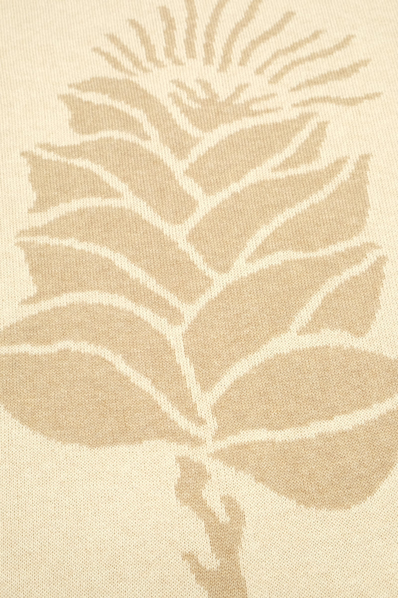 Salvage Public x Sig Zane Designs - Jacquard Throw Blanket - Natural
