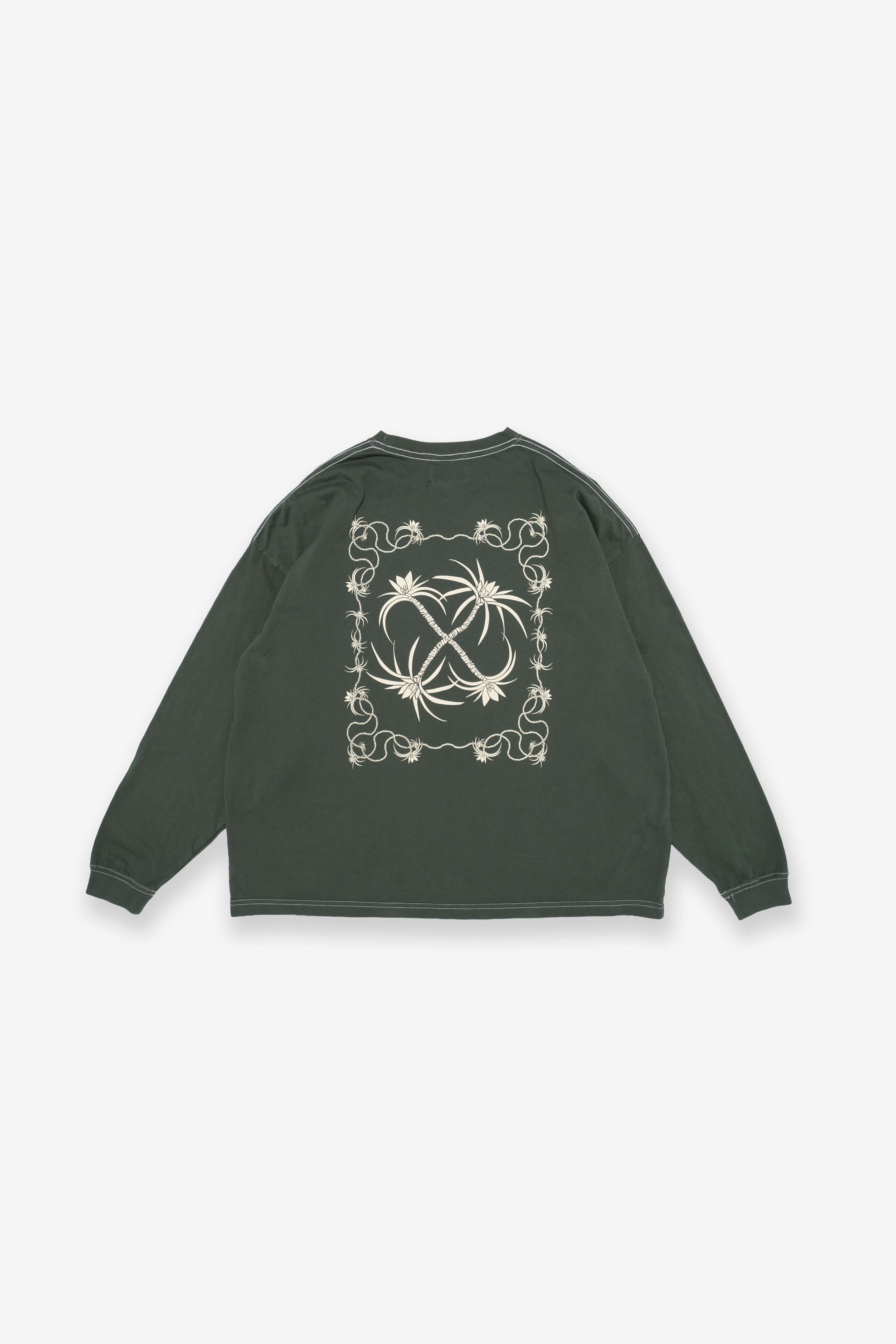 Salvage Public x Sig Zane - Longsleeve T-Shirt - Forest Green