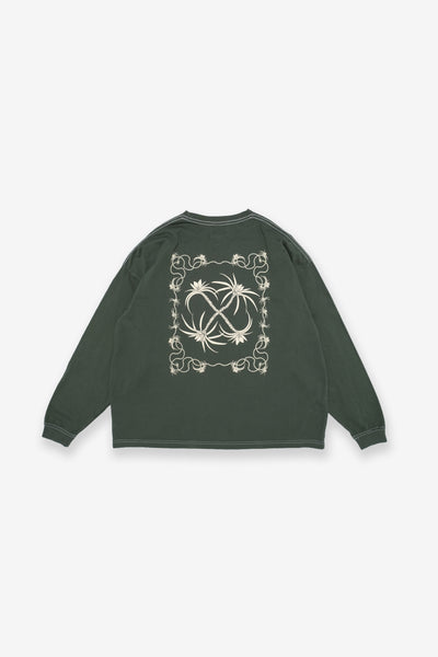 Salvage Public x Sig Zane - Longsleeve T-Shirt - Forest Green
