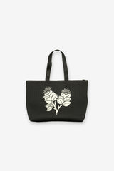 Salvage Public x Sig Zane Designs - Jacquard Weekender Bag - Black
