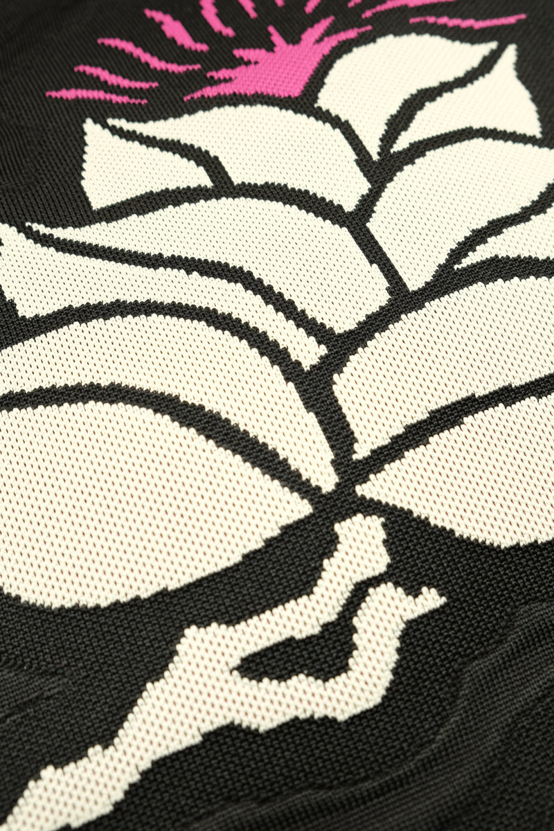Salvage Public x Sig Zane Designs - Jacquard Knit Market Bag - Black