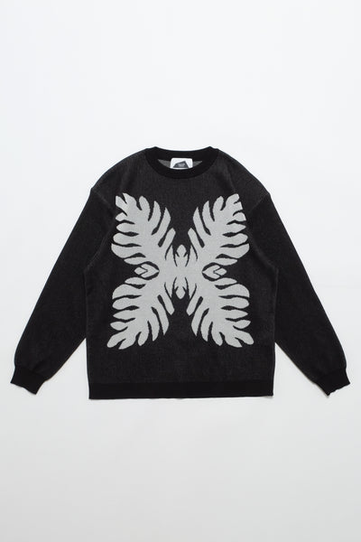 Doublet Black Jacquard Sweater