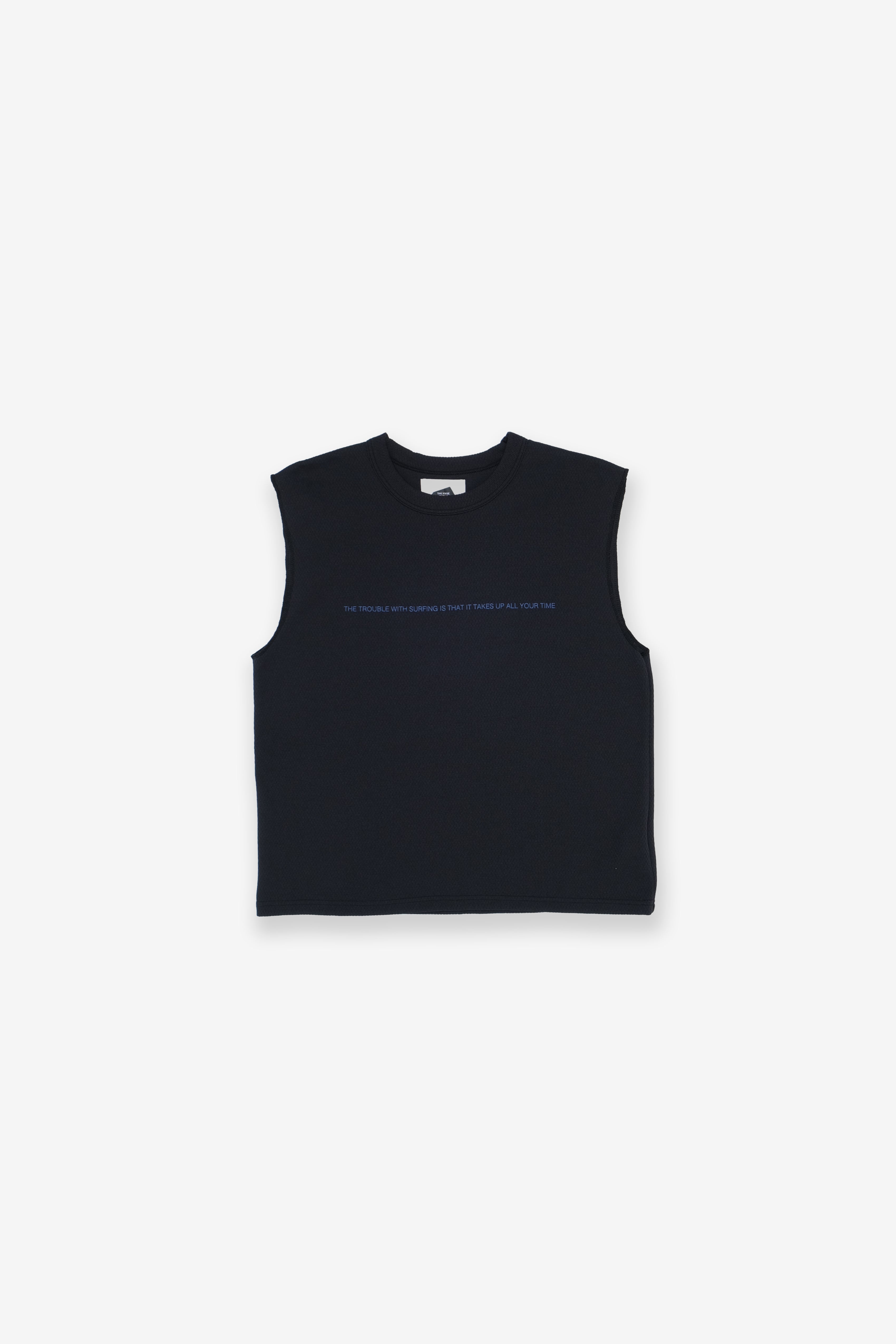 Honeycomb UPF Sleeveless - Surfing - Black