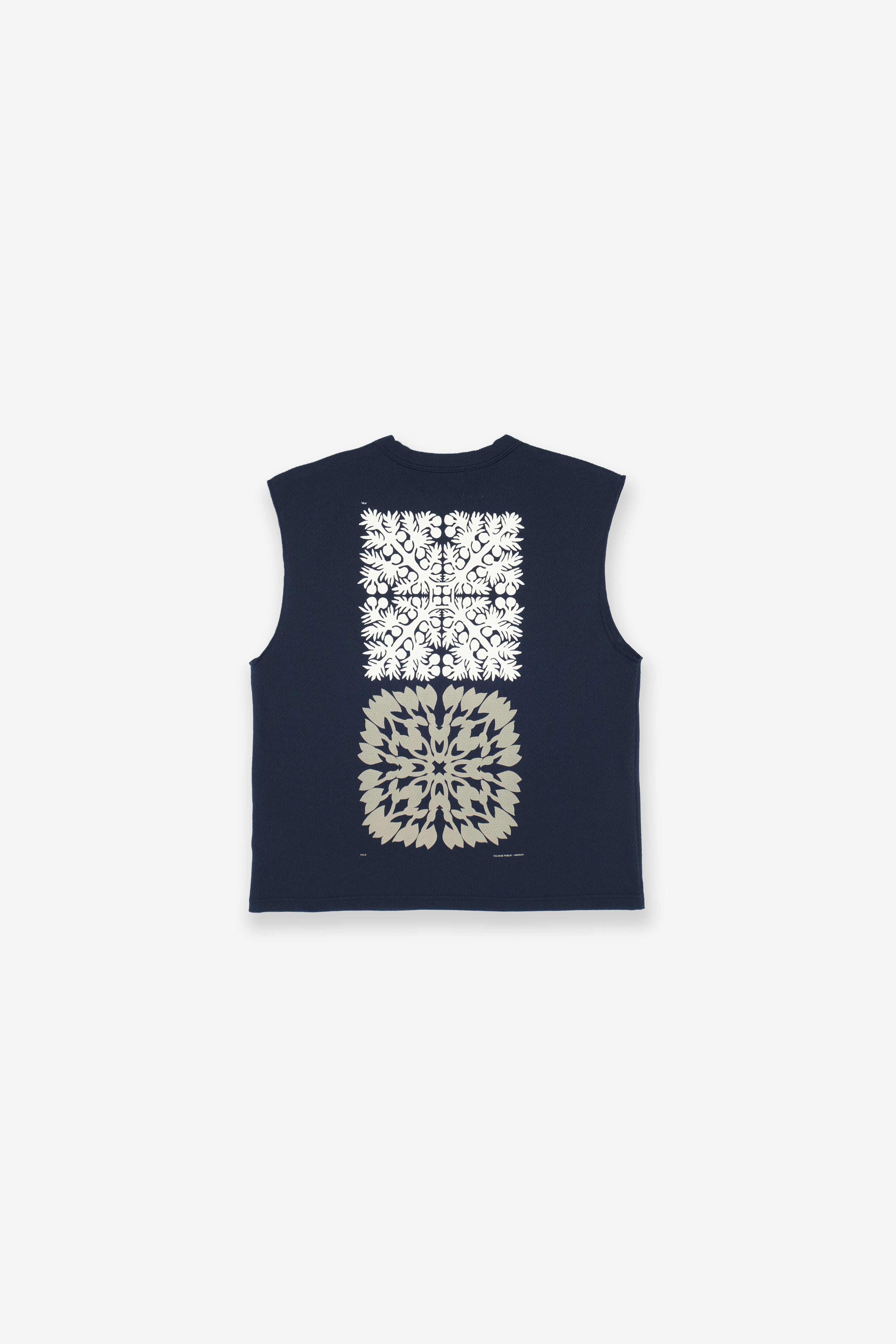 Honeycomb UPF Sleeveless - Double Quilt - Navy