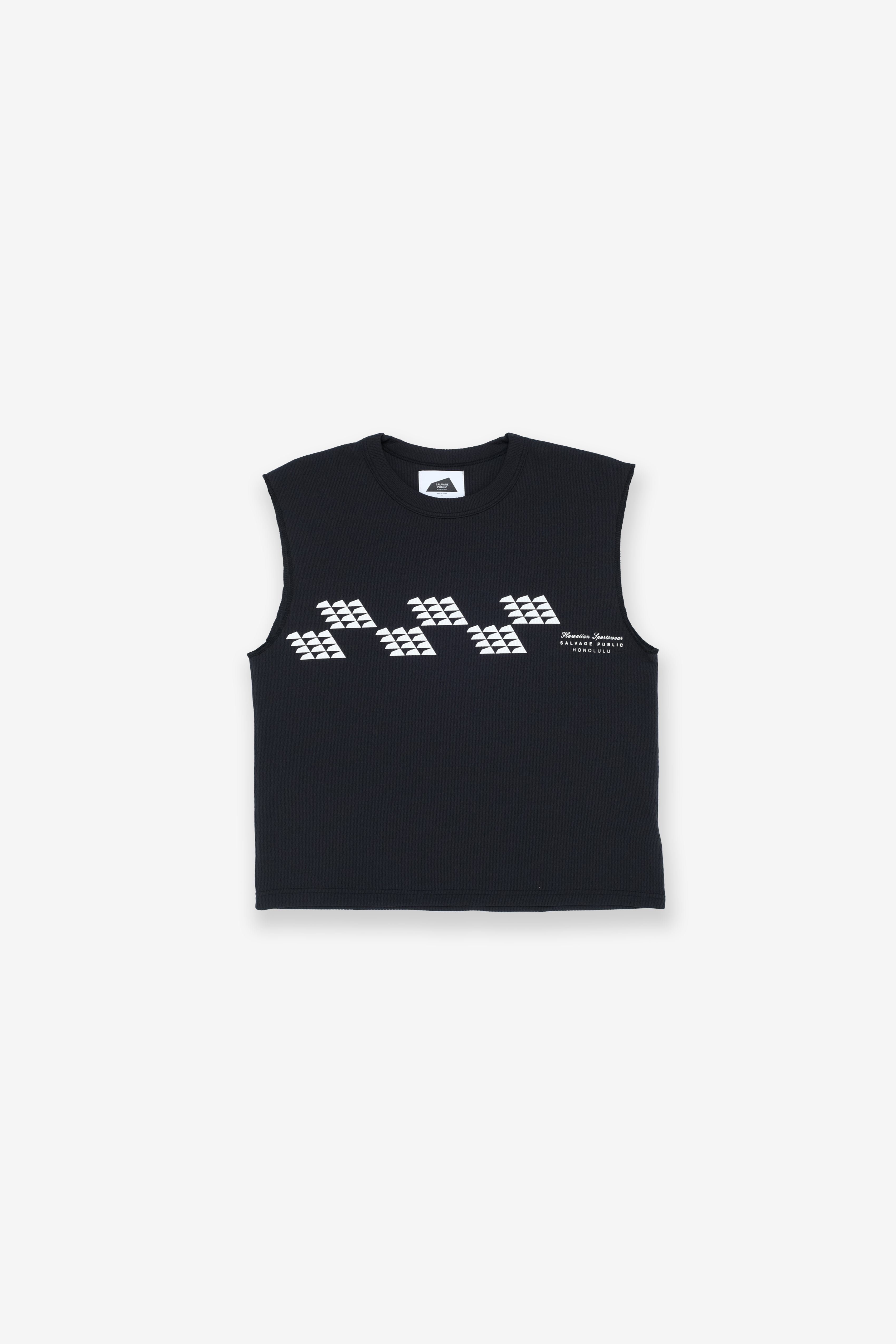 Honeycomb UPF Sleeveless - DH Checker - Black