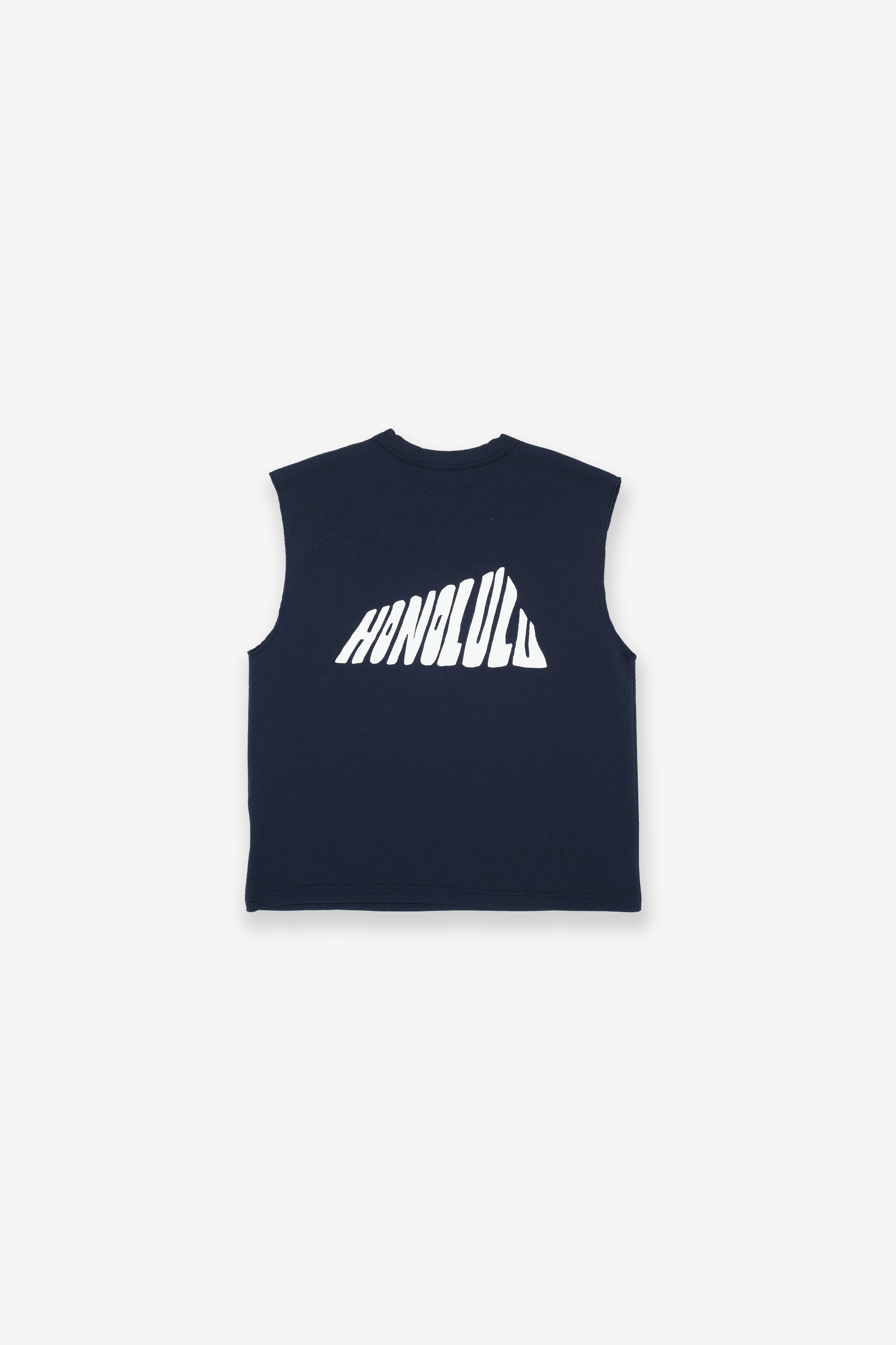 Honeycomb UPF Sleeveless - Honolulu - Navy