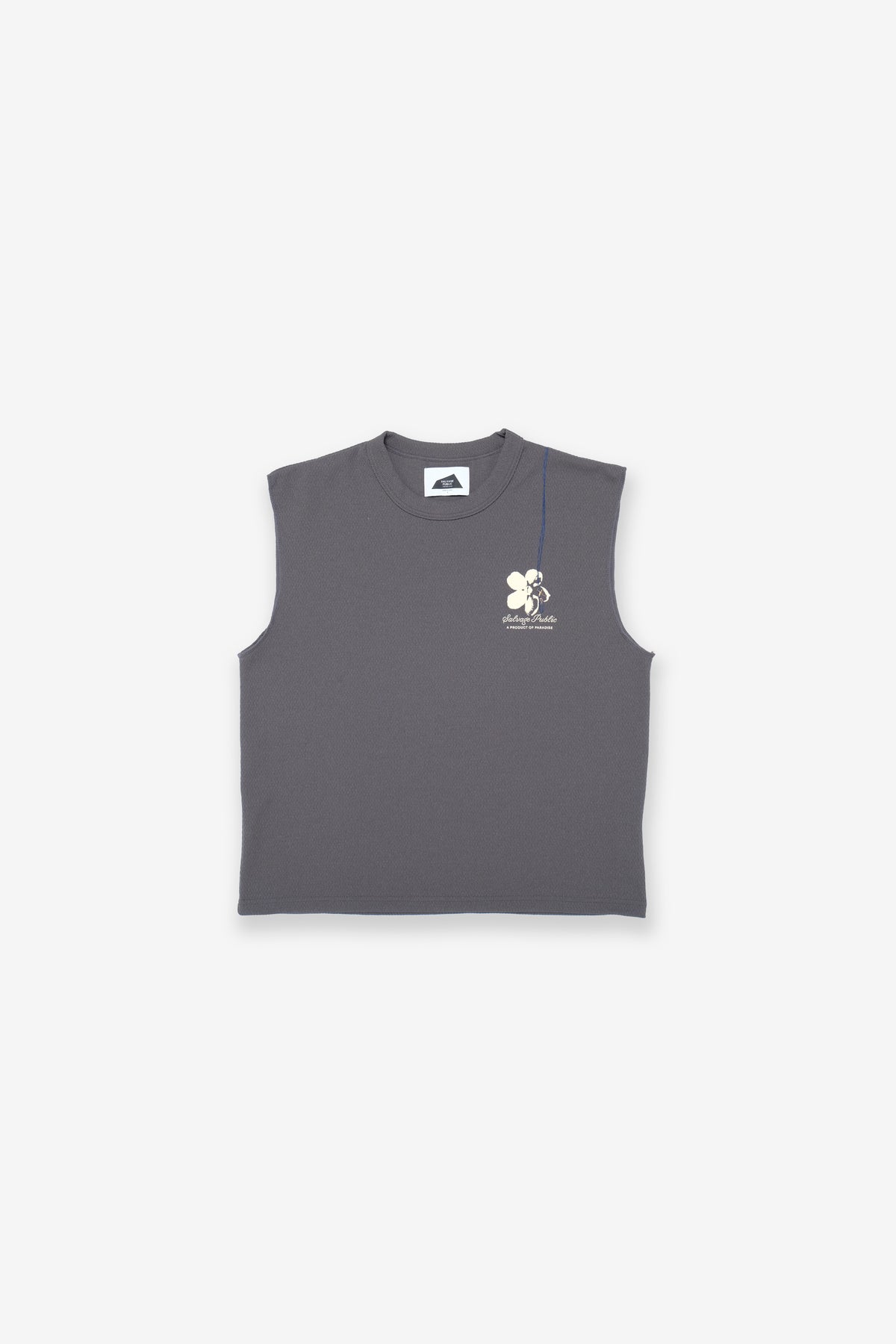 Honeycomb UPF Sleeveless - Pua Surfer - Charcoal
