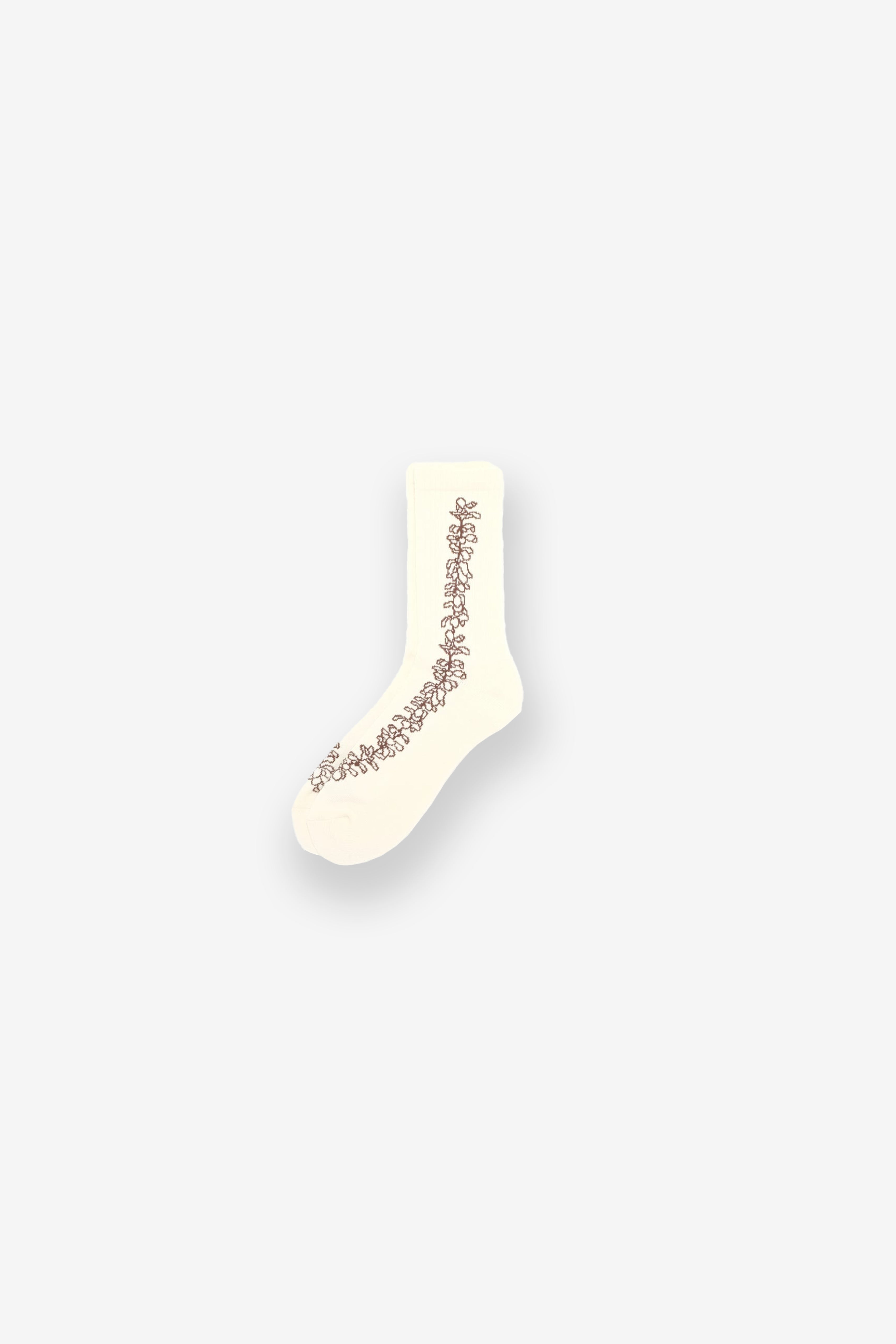 Socks - Pua - Macadamia/Brown