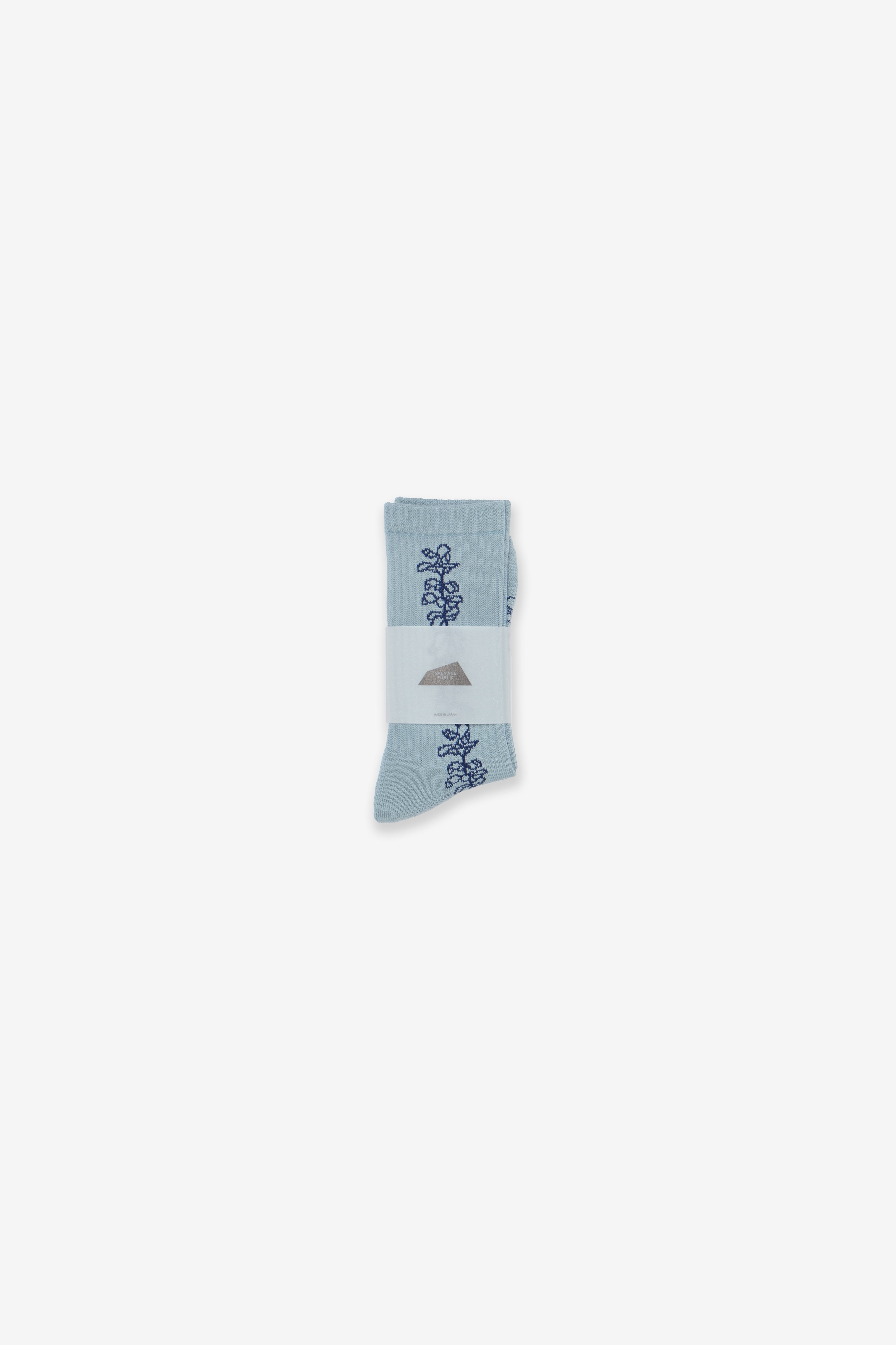 Socks - Lei - Blue