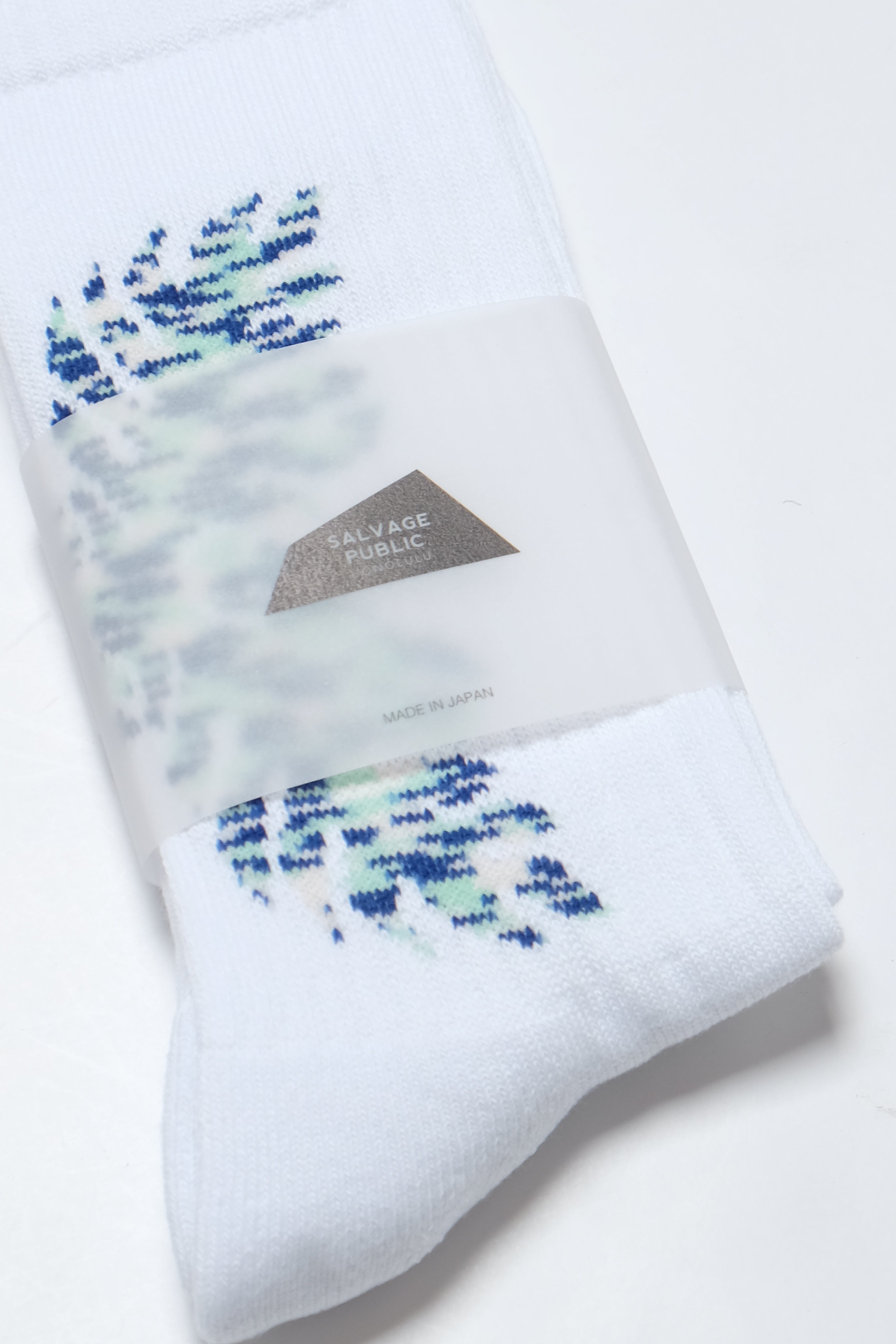 Socks - Lauaʻe - White/Multi-Color