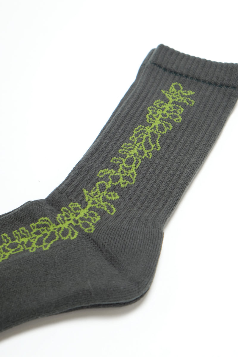 Socks - Pua - Green/Chartreuse